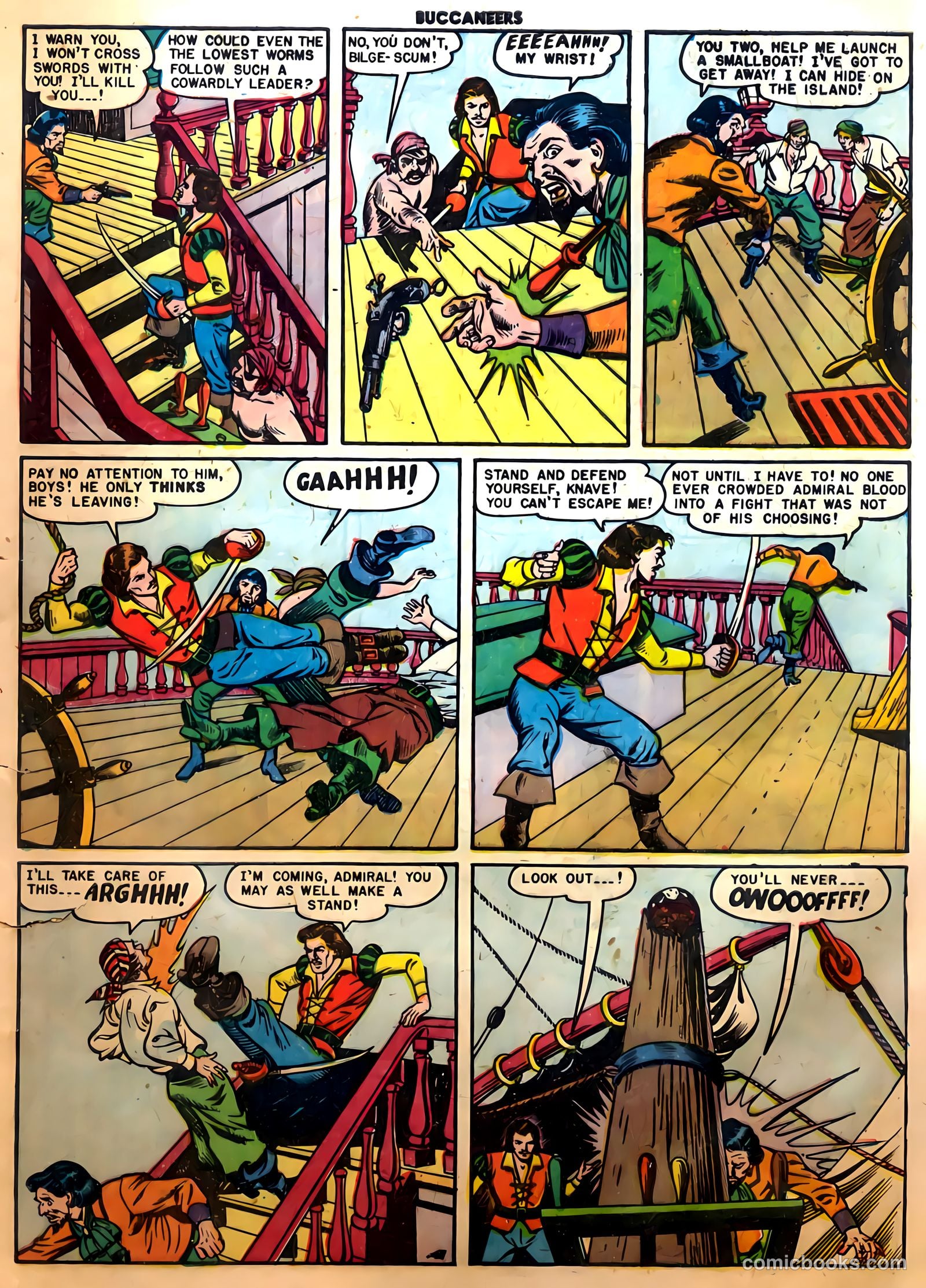Buccaneers #26 (1951) — page 13 of 52