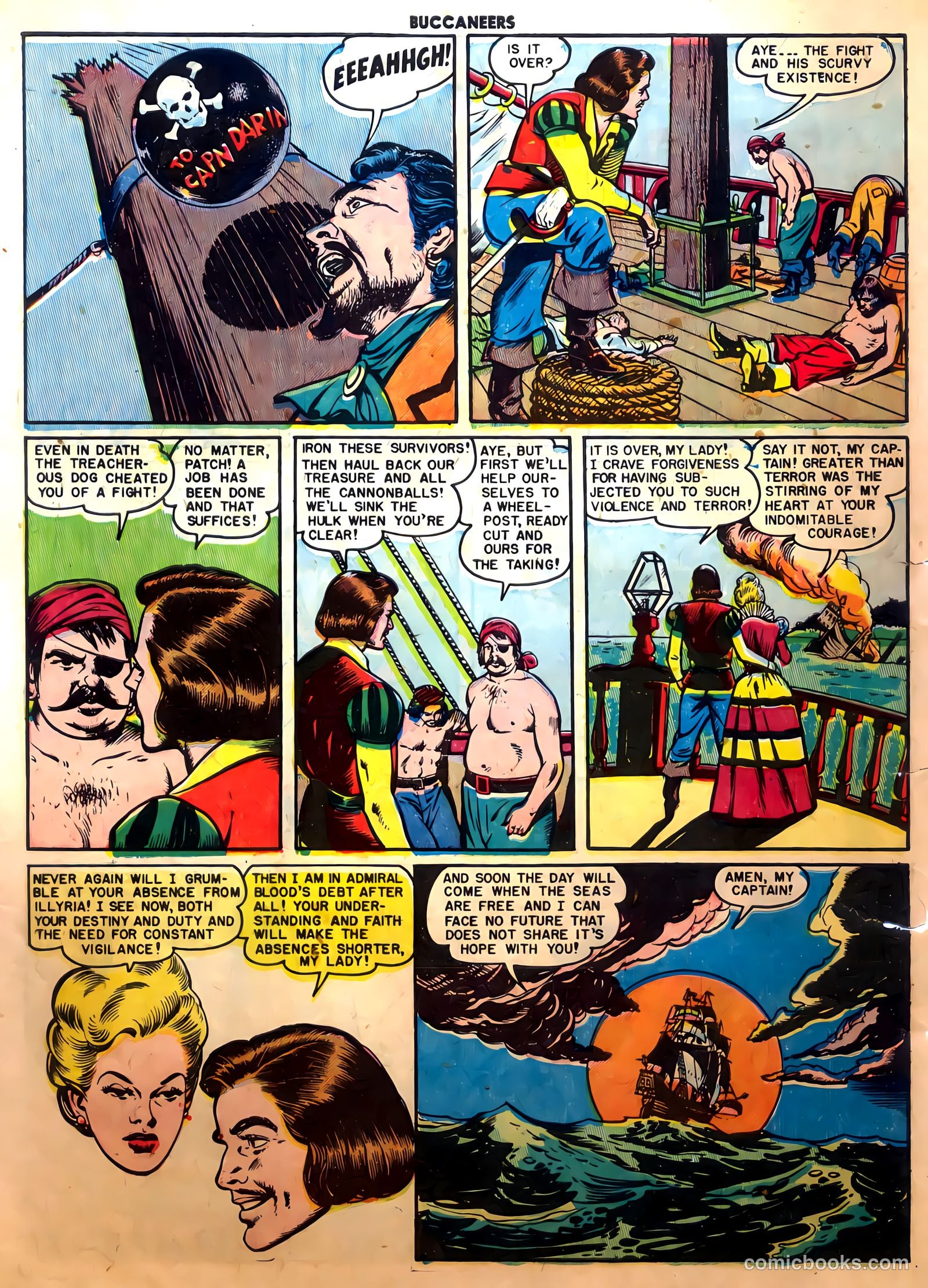 Buccaneers #26 (1951) — page 14 of 52