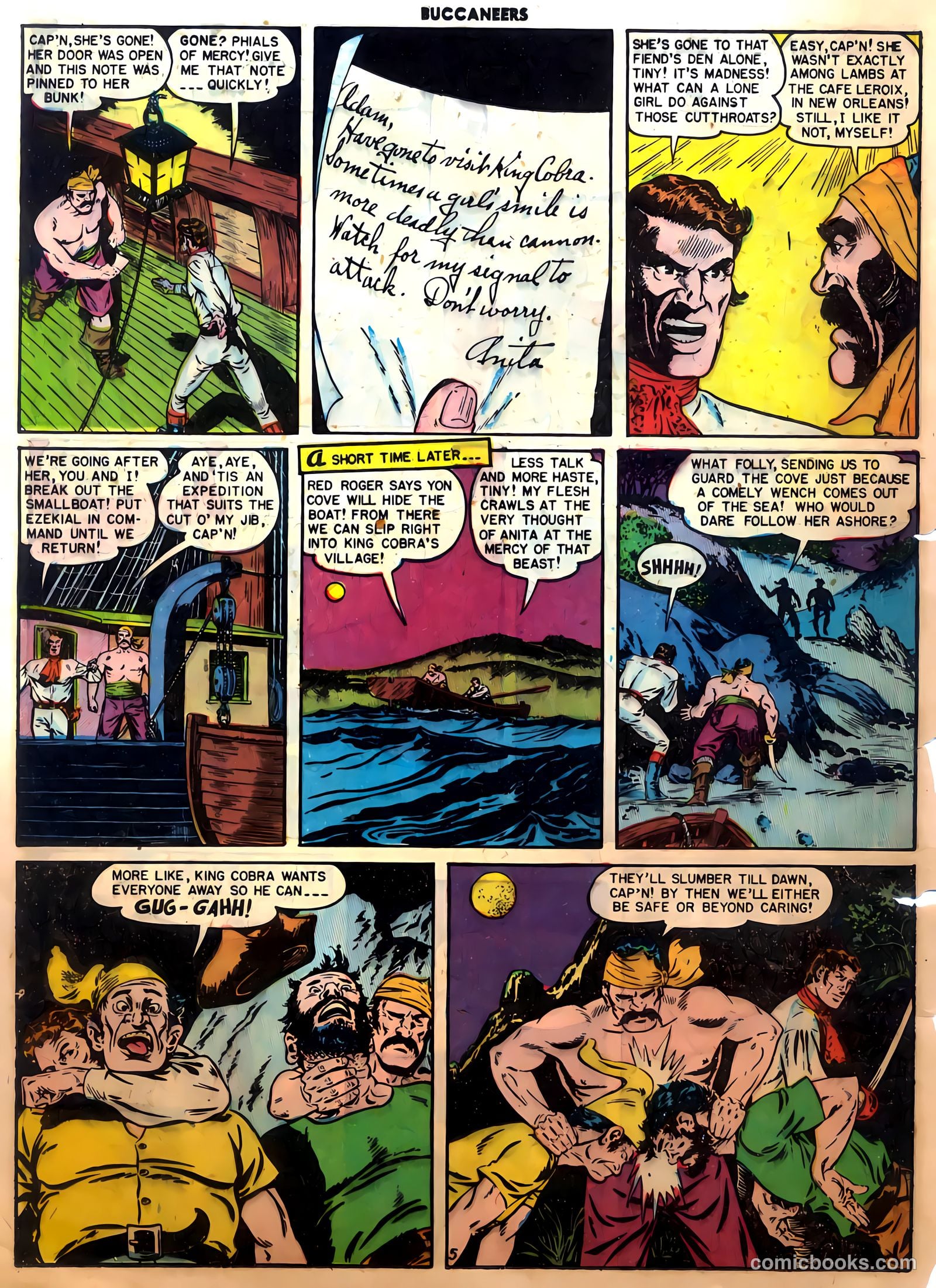 Buccaneers #26 (1951) — page 20 of 52