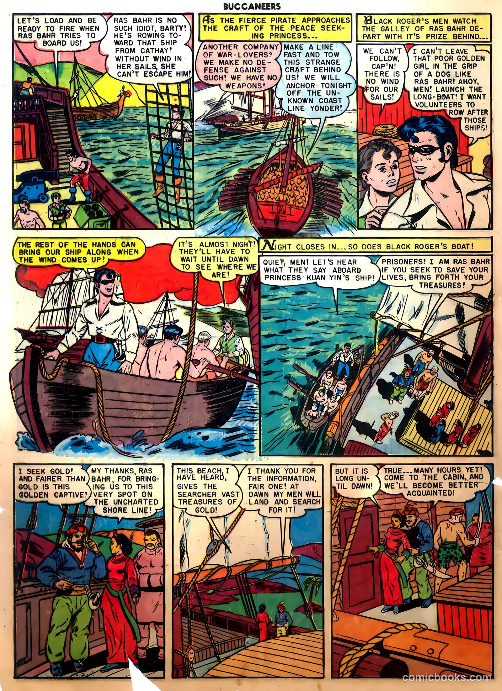 Buccaneers #26 (1951) — page 28 of 52