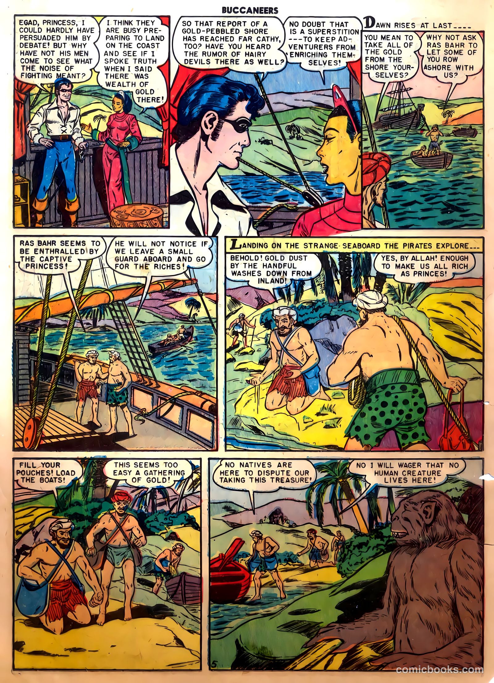 Buccaneers #26 (1951) — page 30 of 52