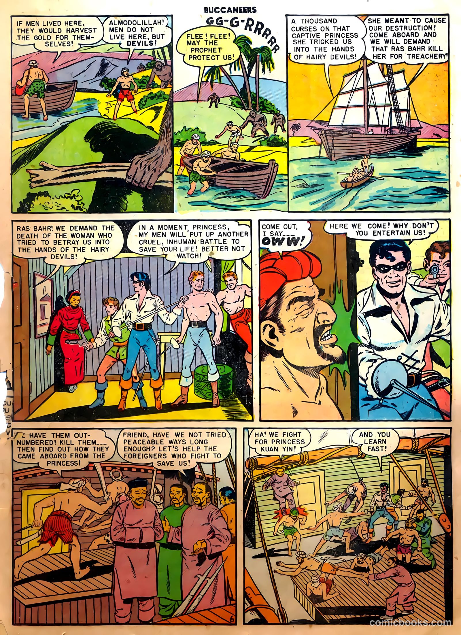 Buccaneers #26 (1951) — page 31 of 52