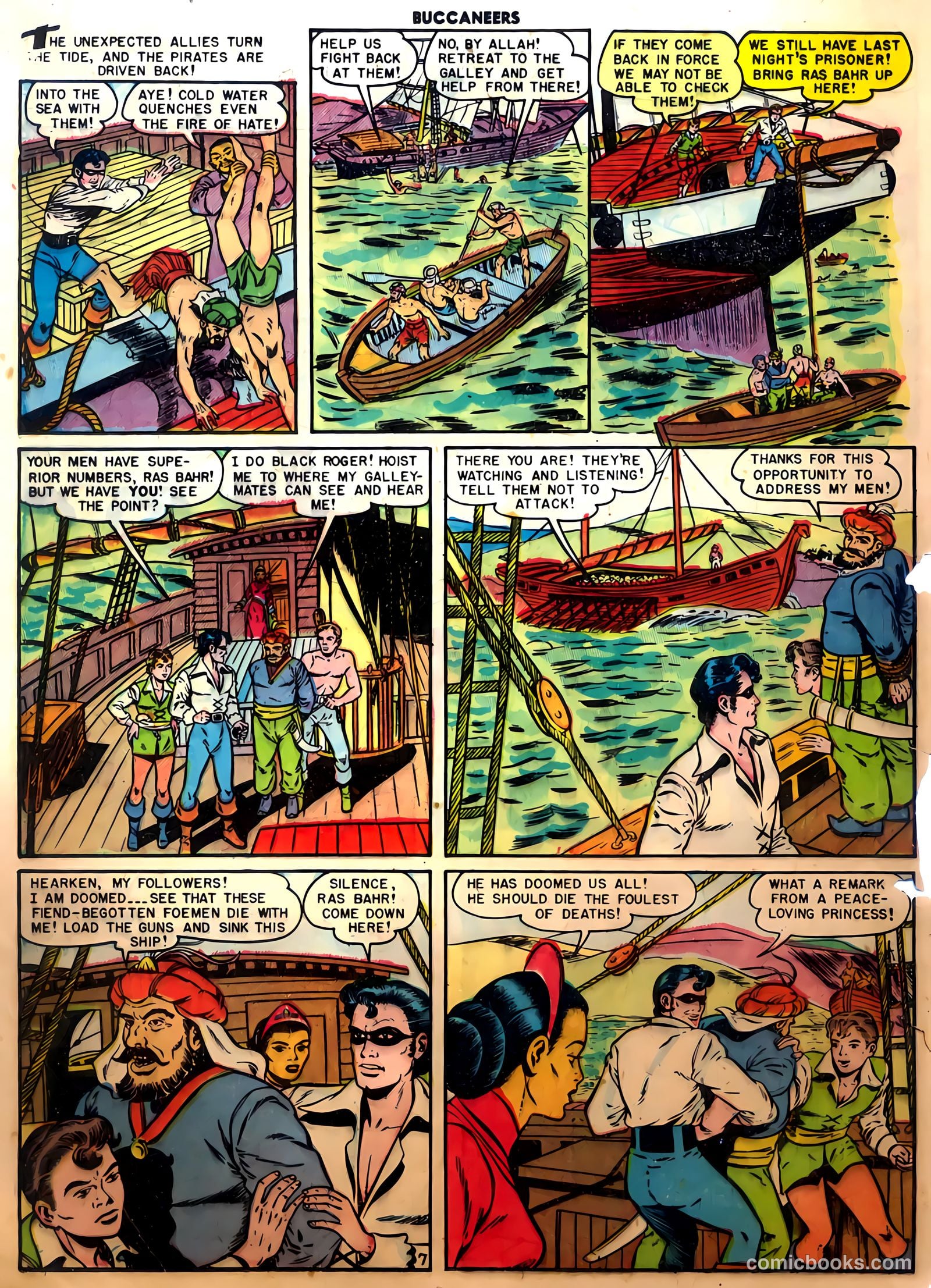 Buccaneers #26 (1951) — page 32 of 52