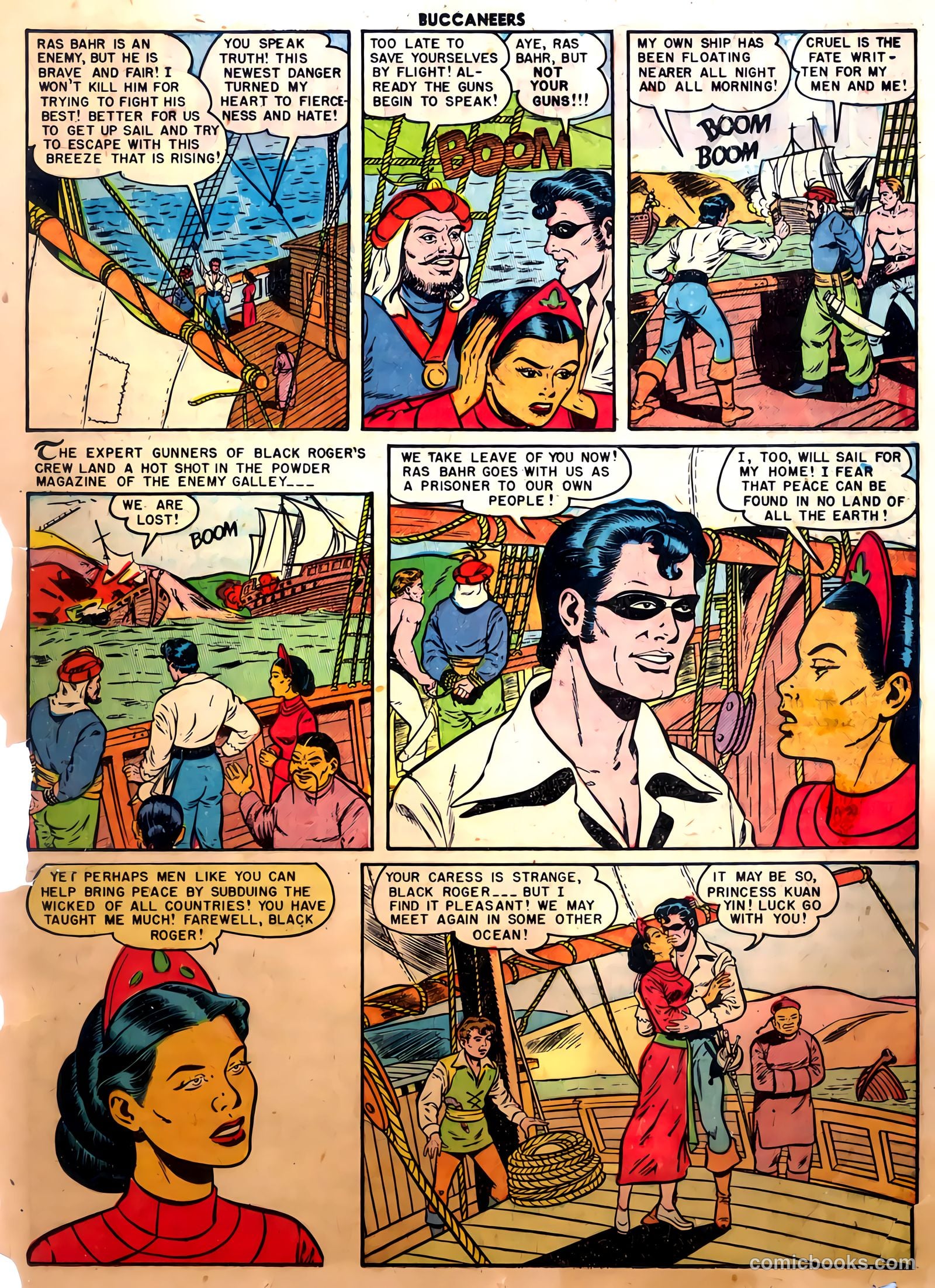 Buccaneers #26 (1951) — page 33 of 52