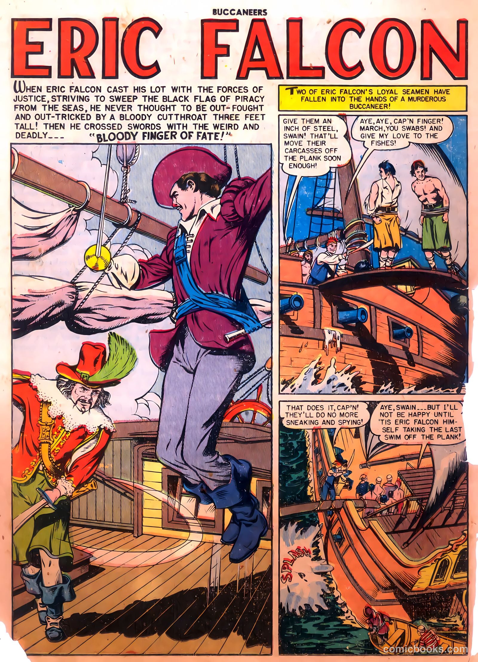 Buccaneers #26 (1951) — page 36 of 52