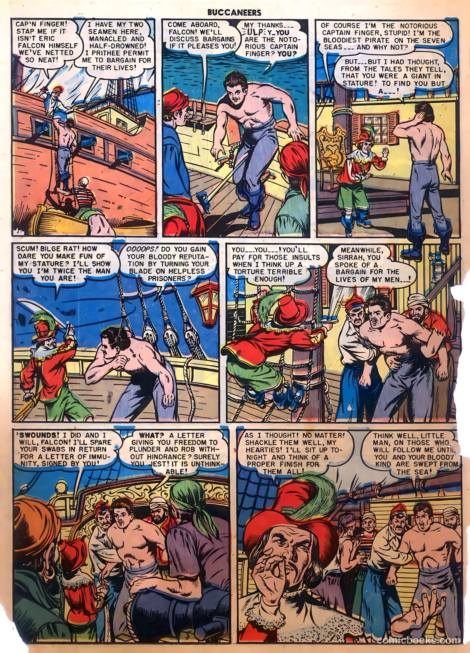 Buccaneers #26 (1951) — page 38 of 52