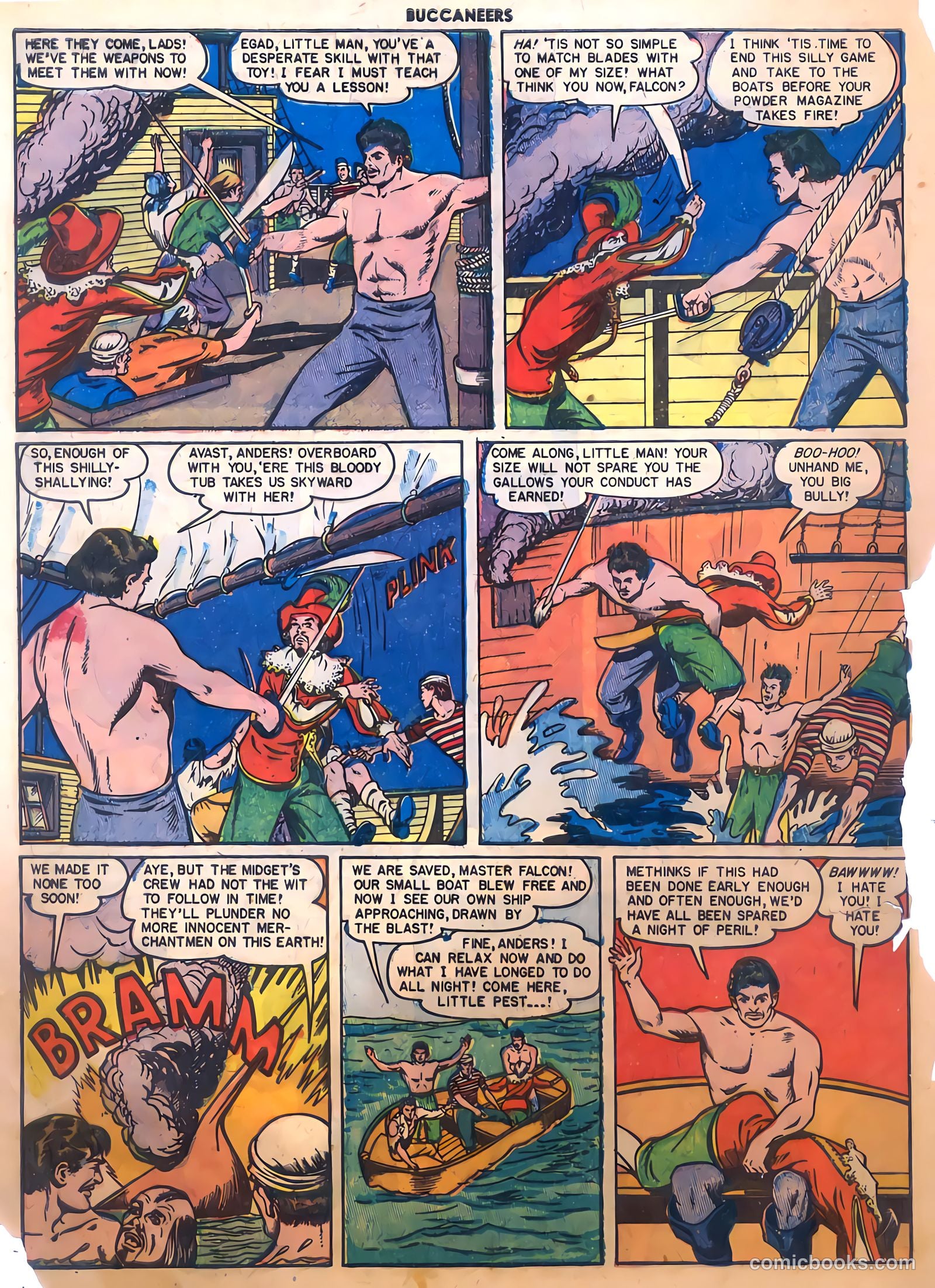 Buccaneers #26 (1951) — page 42 of 52