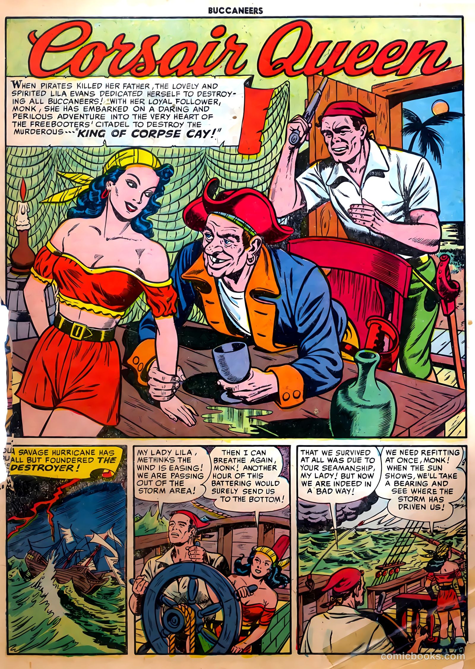 Buccaneers #26 (1951) — page 43 of 52