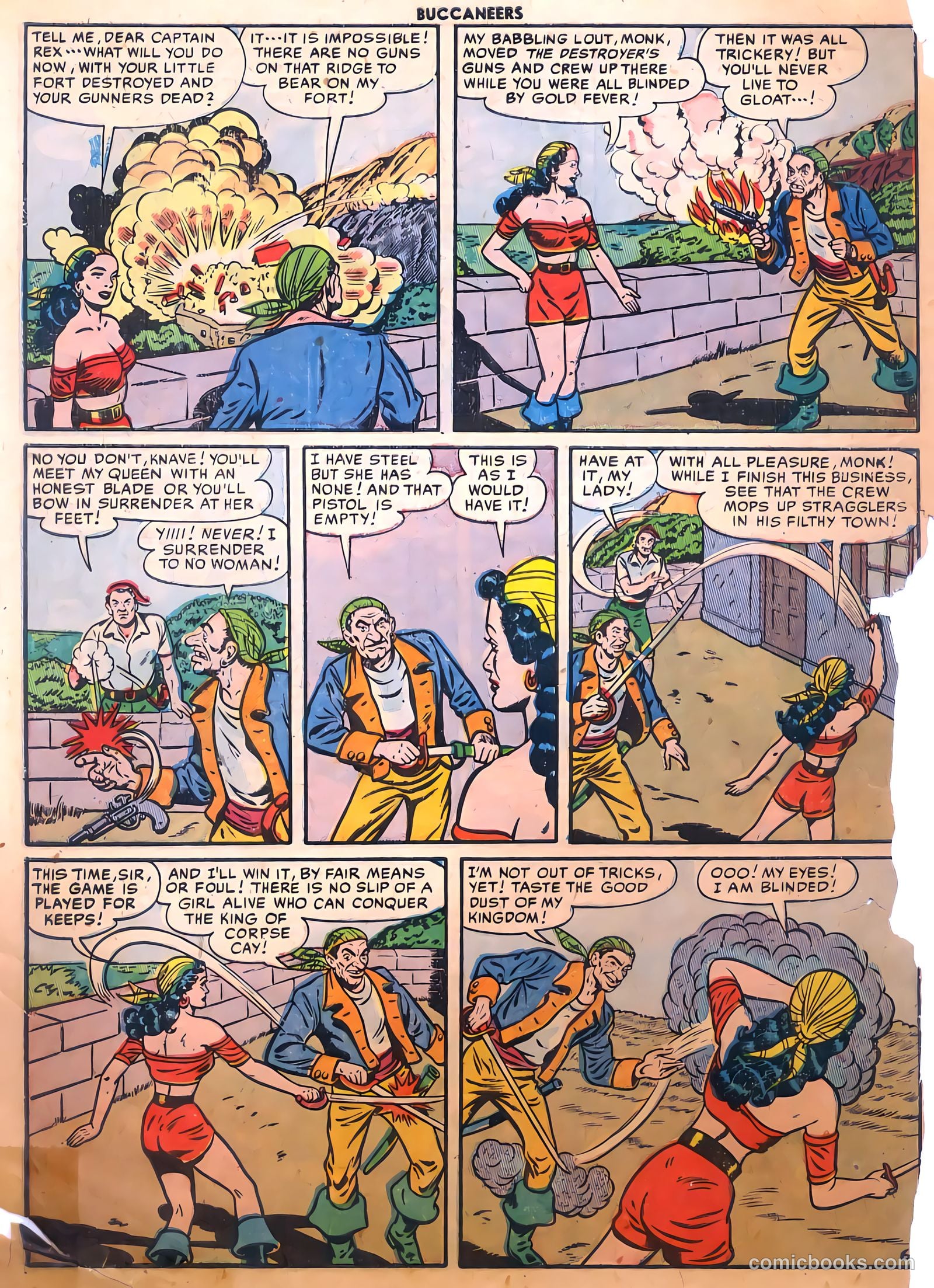 Buccaneers #26 (1951) — page 48 of 52