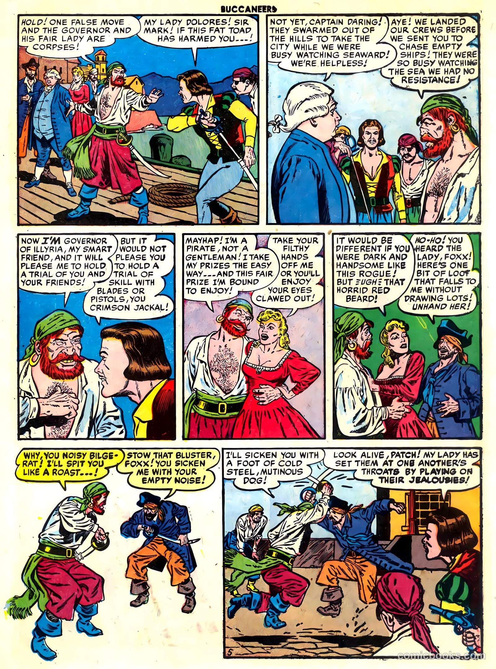 Buccaneers #27 (1951) — page 7 of 52