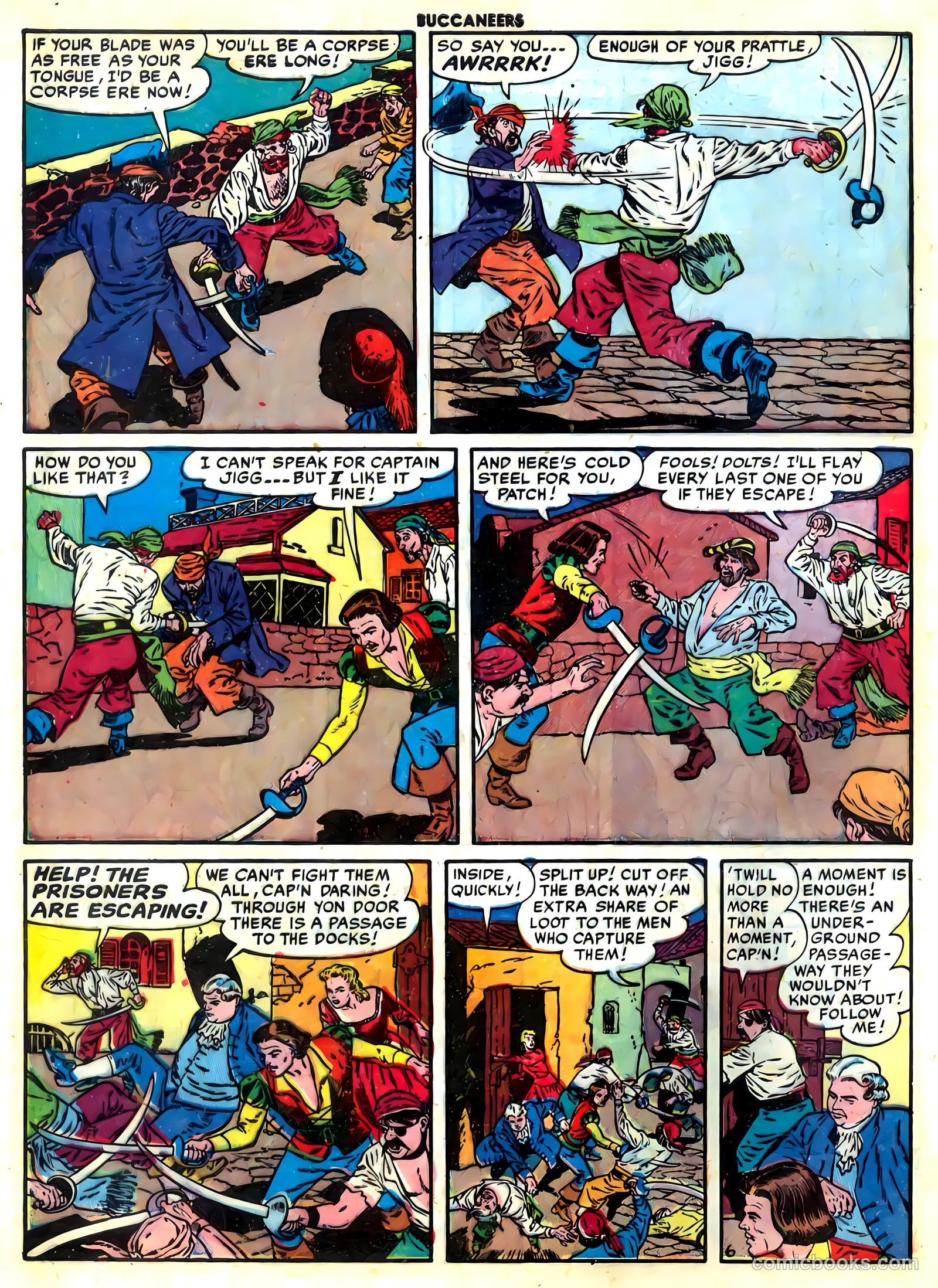 Buccaneers #27 (1951) — page 8 of 52