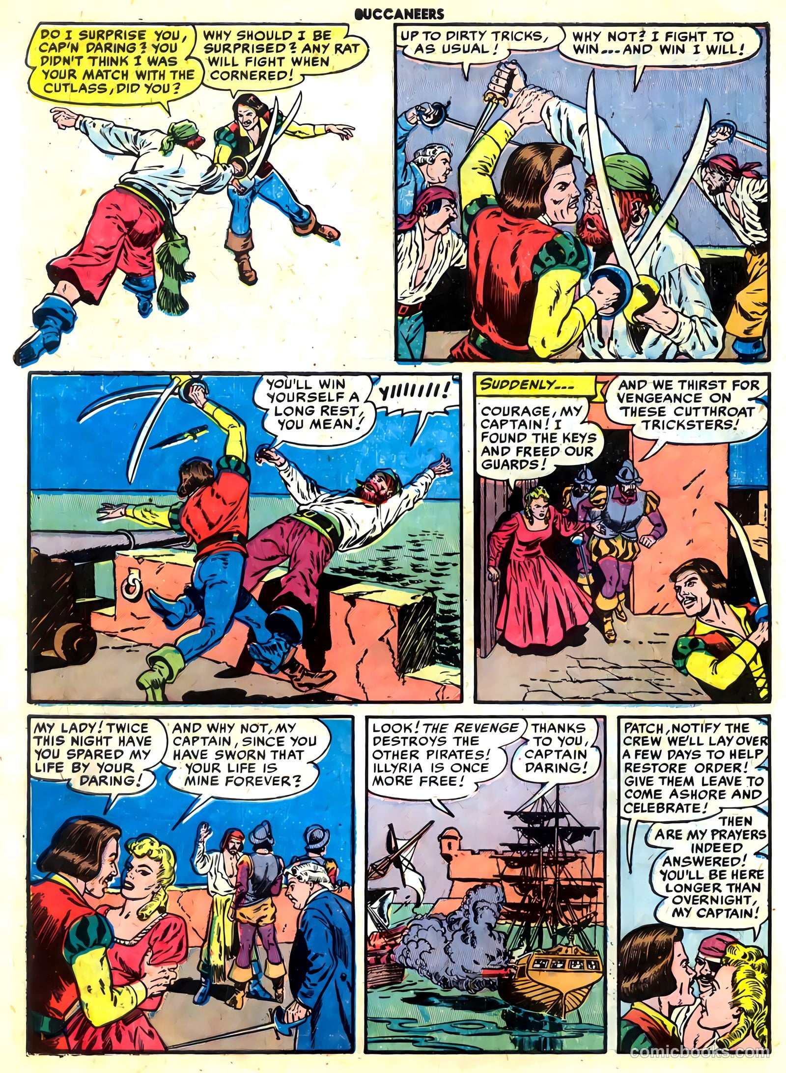 Buccaneers #27 (1951) — page 14 of 52