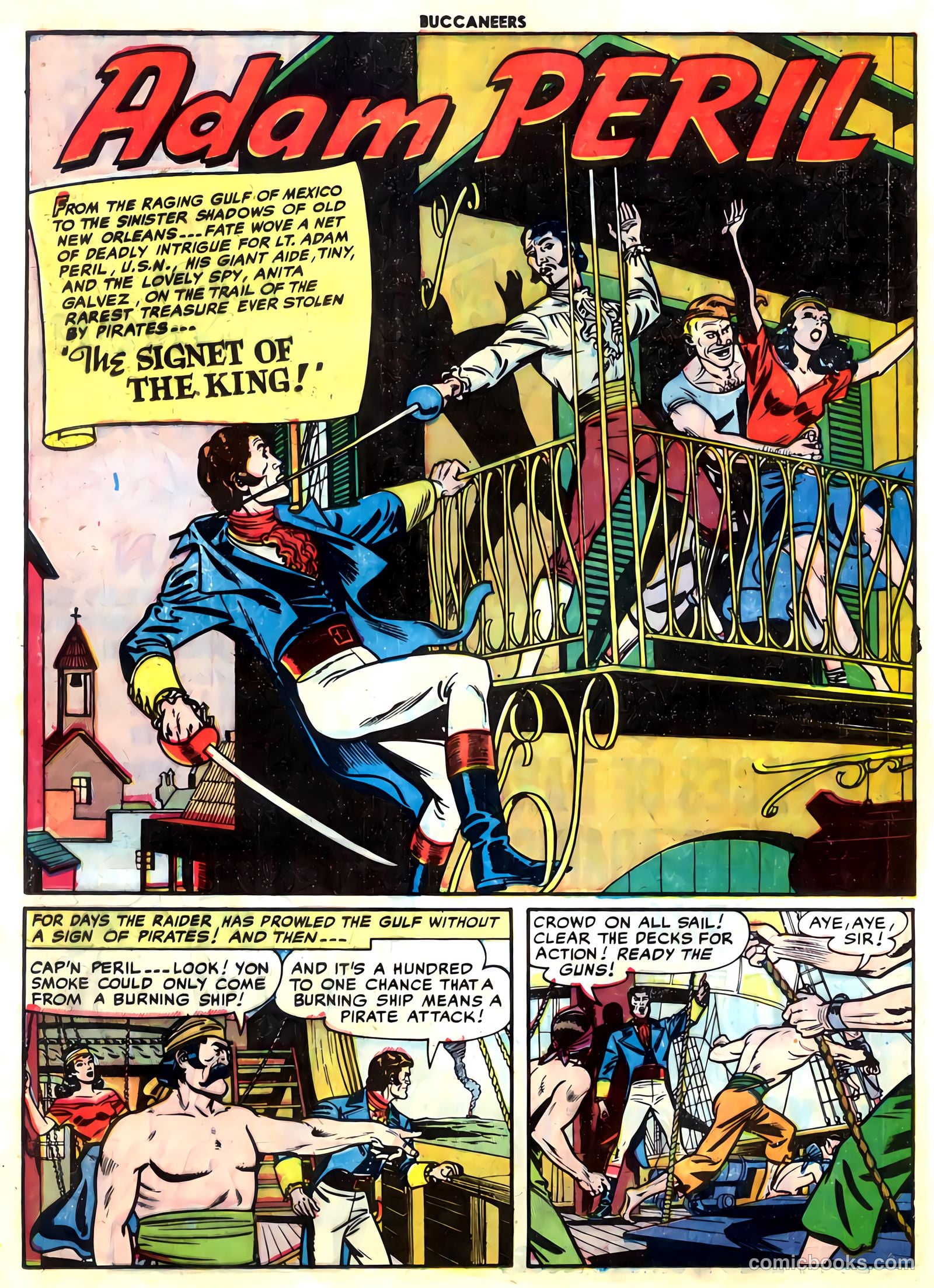 Buccaneers #27 (1951) — page 16 of 52