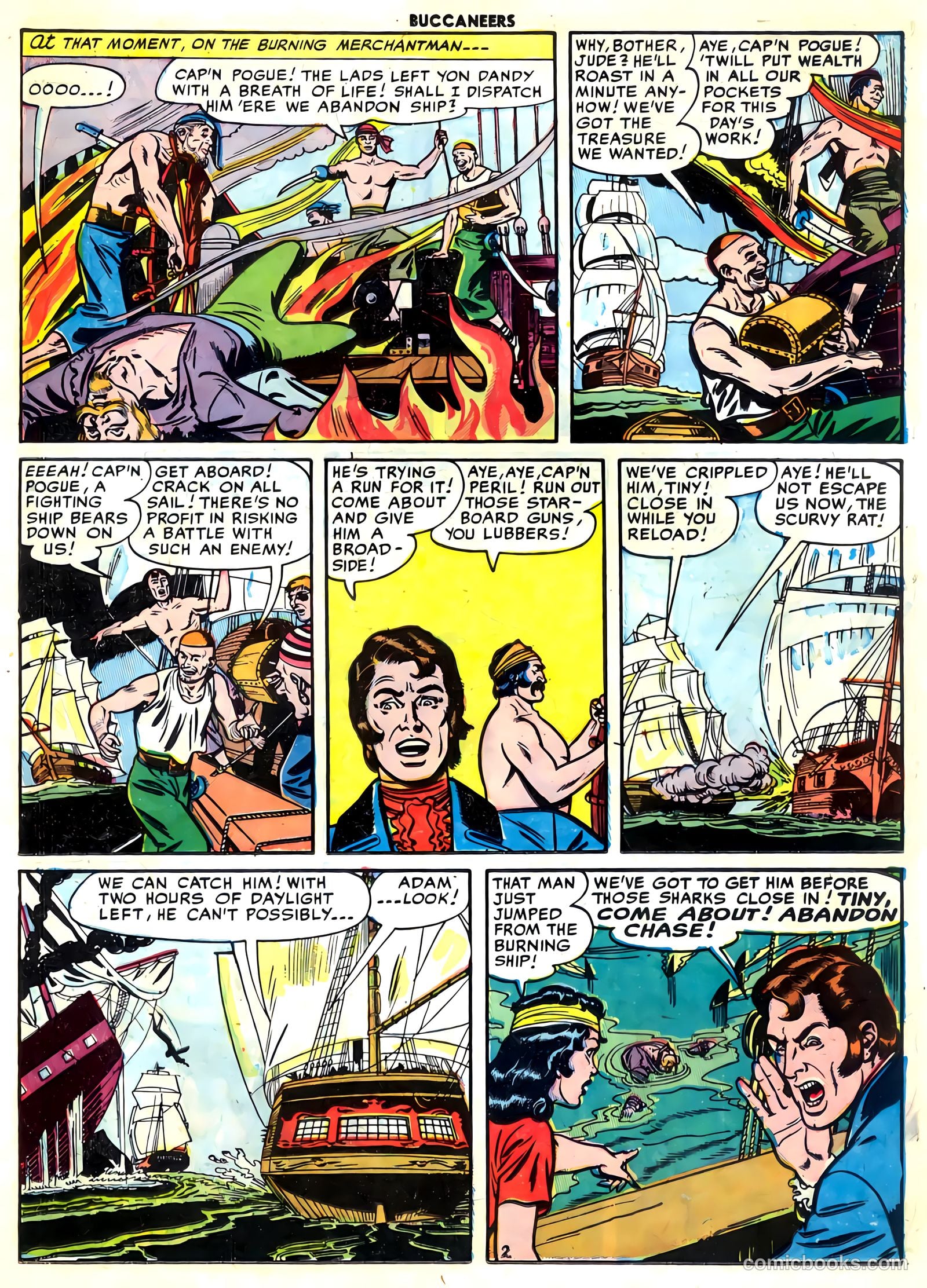 Buccaneers #27 (1951) — page 17 of 52