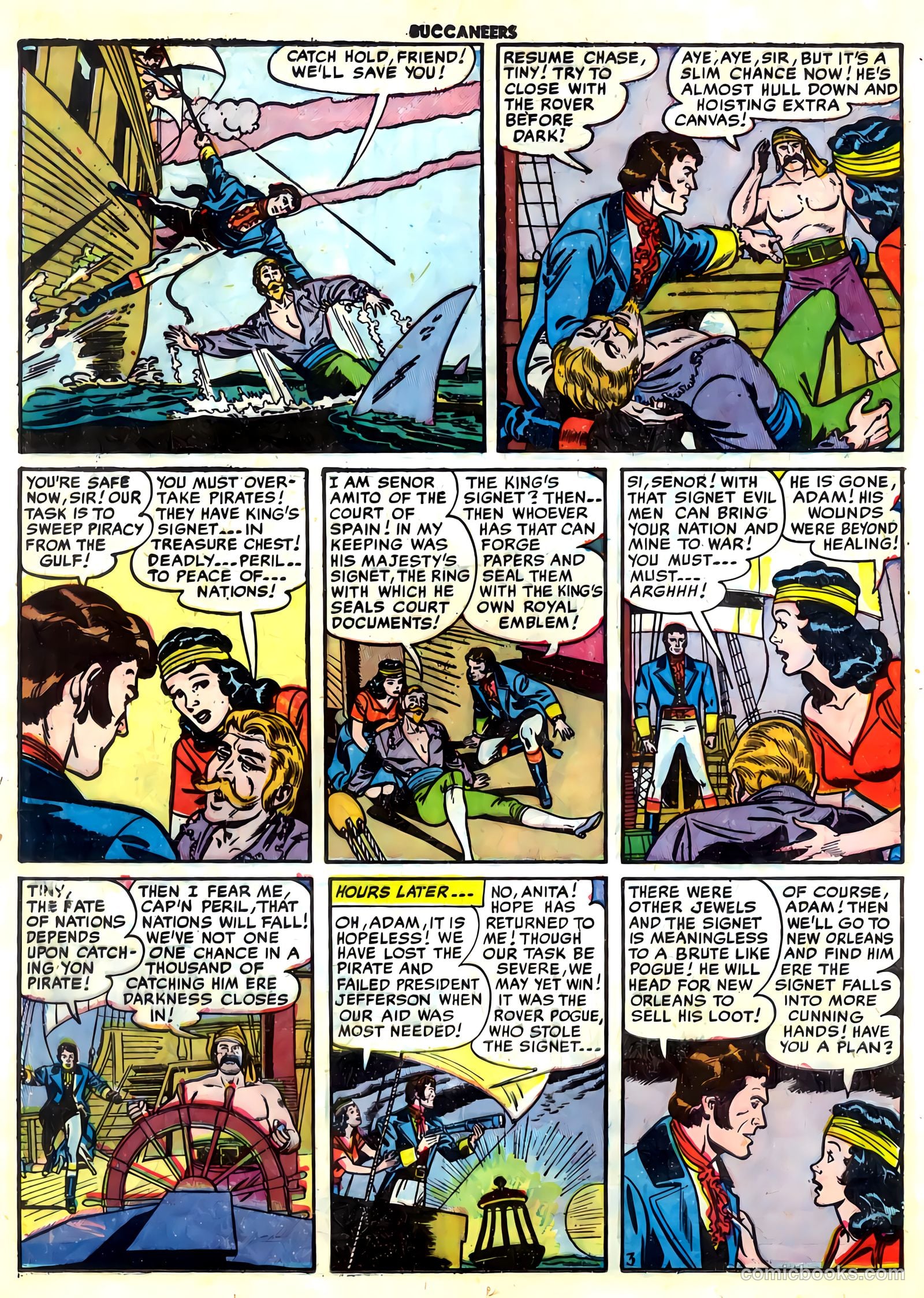 Buccaneers #27 (1951) — page 18 of 52