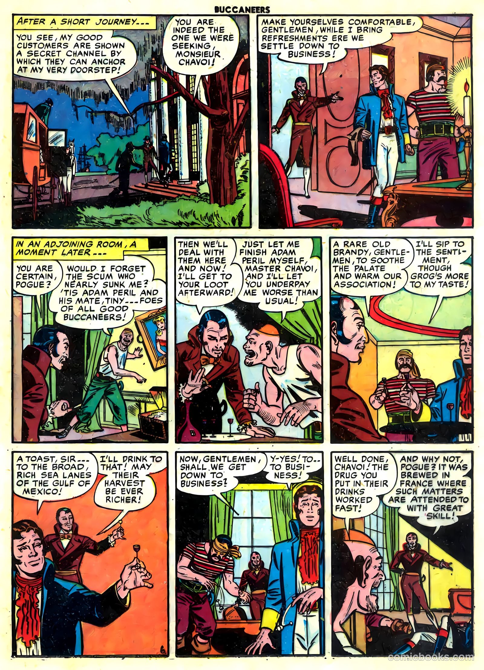 Buccaneers #27 (1951) — page 21 of 52
