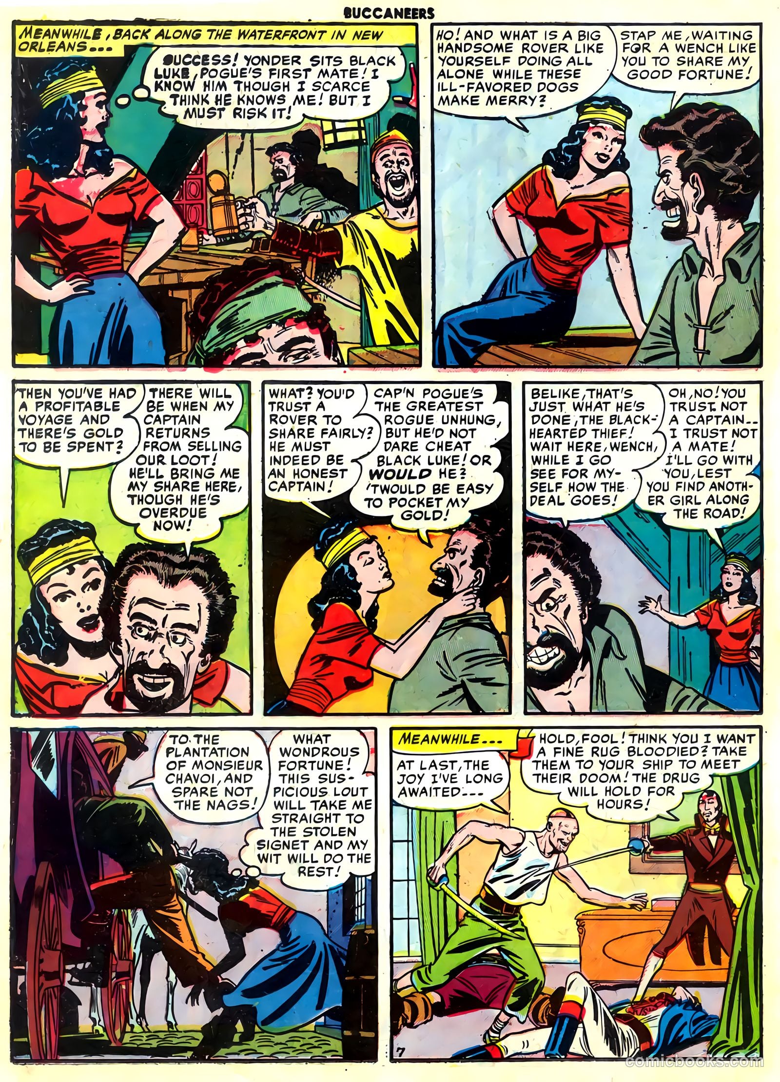 Buccaneers #27 (1951) — page 22 of 52