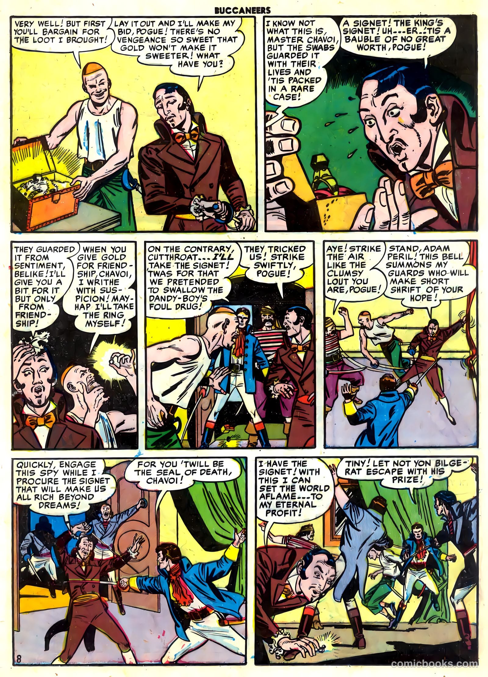 Buccaneers #27 (1951) — page 23 of 52