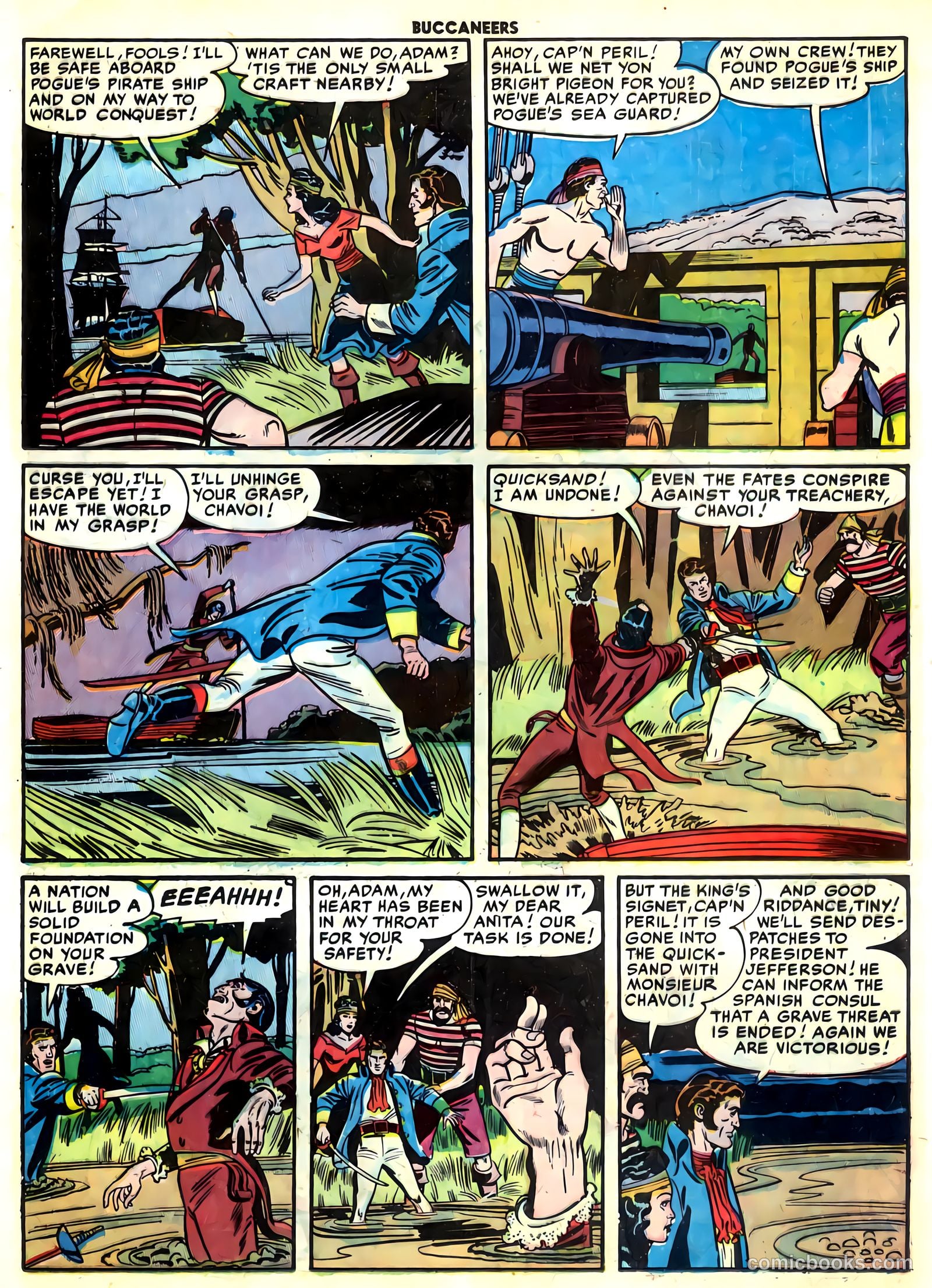 Buccaneers #27 (1951) — page 25 of 52