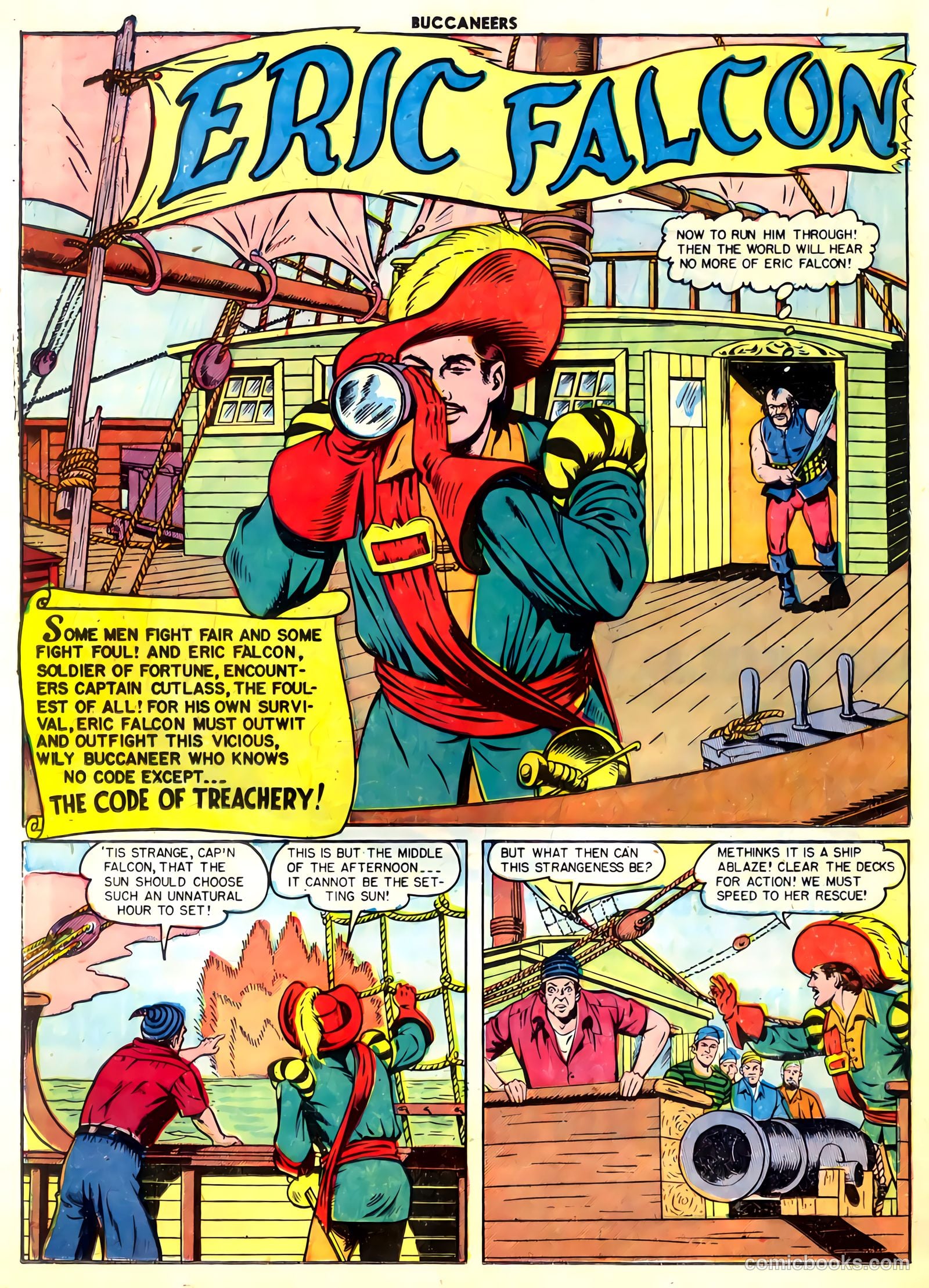 Buccaneers #27 (1951) — page 36 of 52