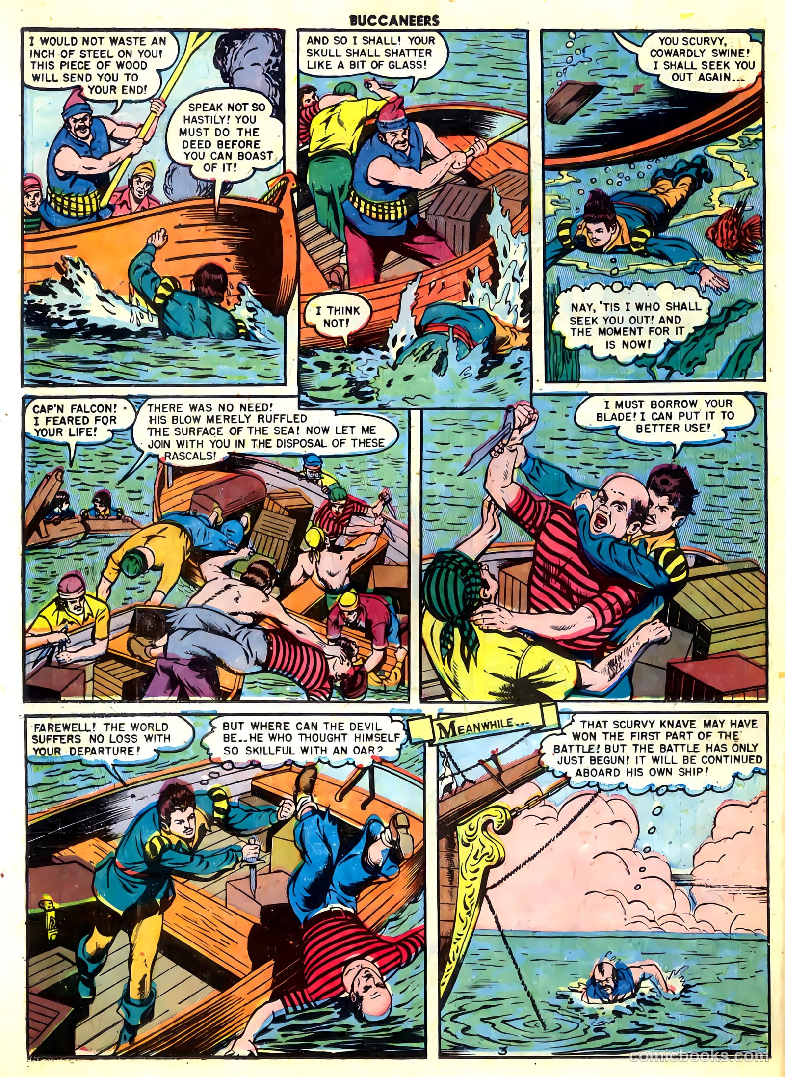 Buccaneers #27 (1951) — page 38 of 52