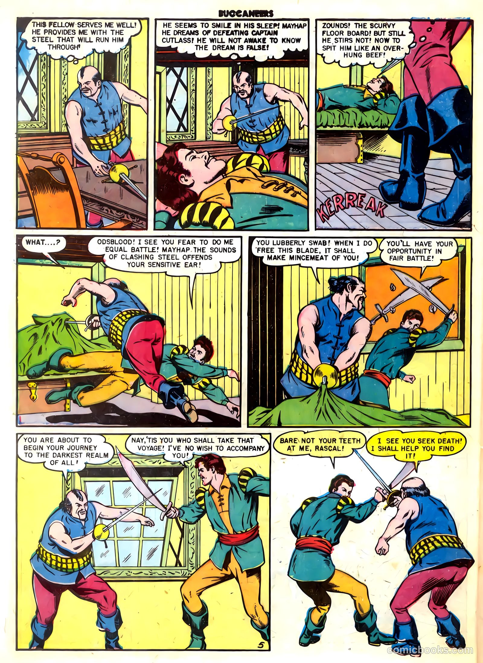 Buccaneers #27 (1951) — page 40 of 52