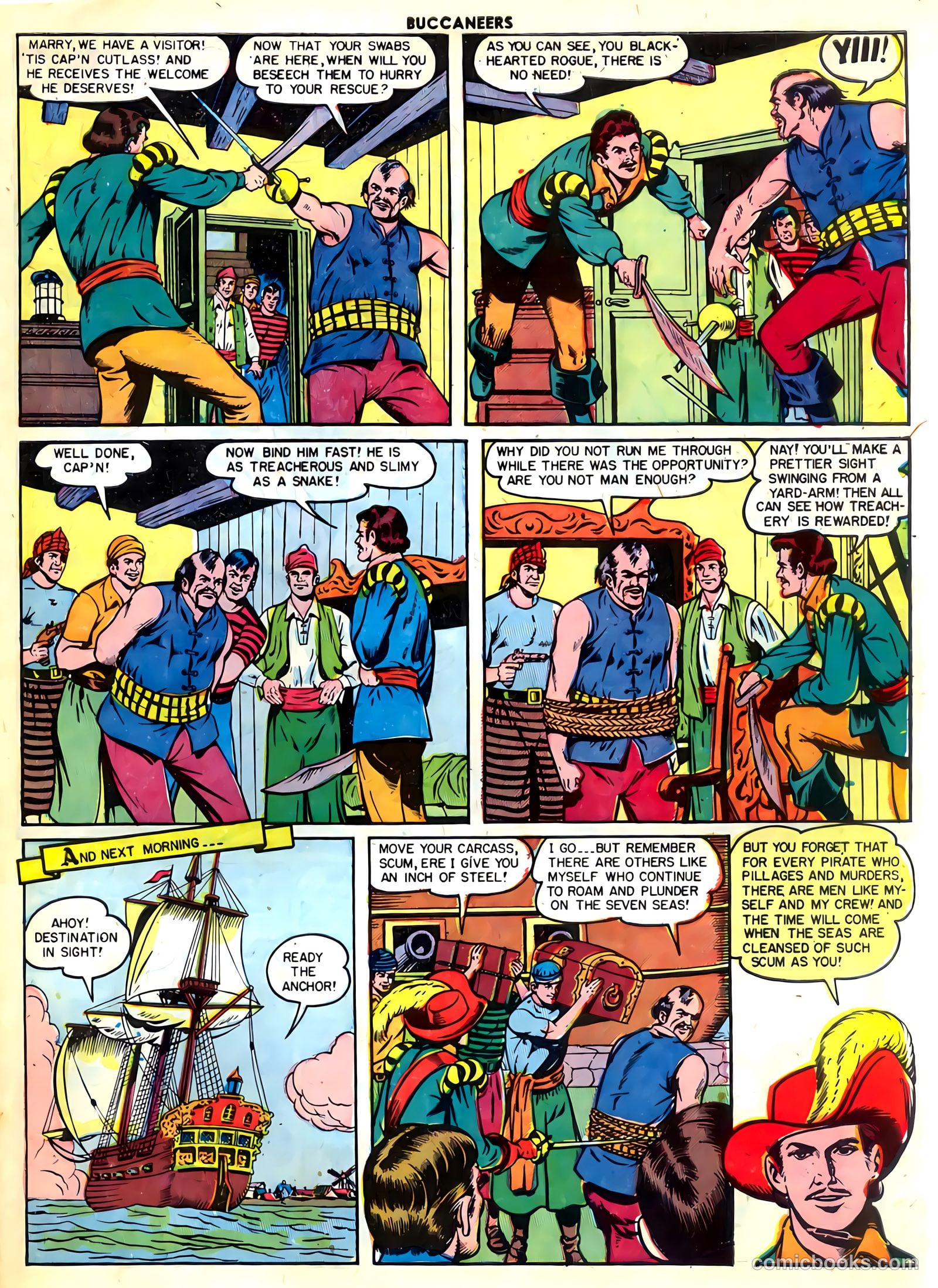 Buccaneers #27 (1951) — page 41 of 52