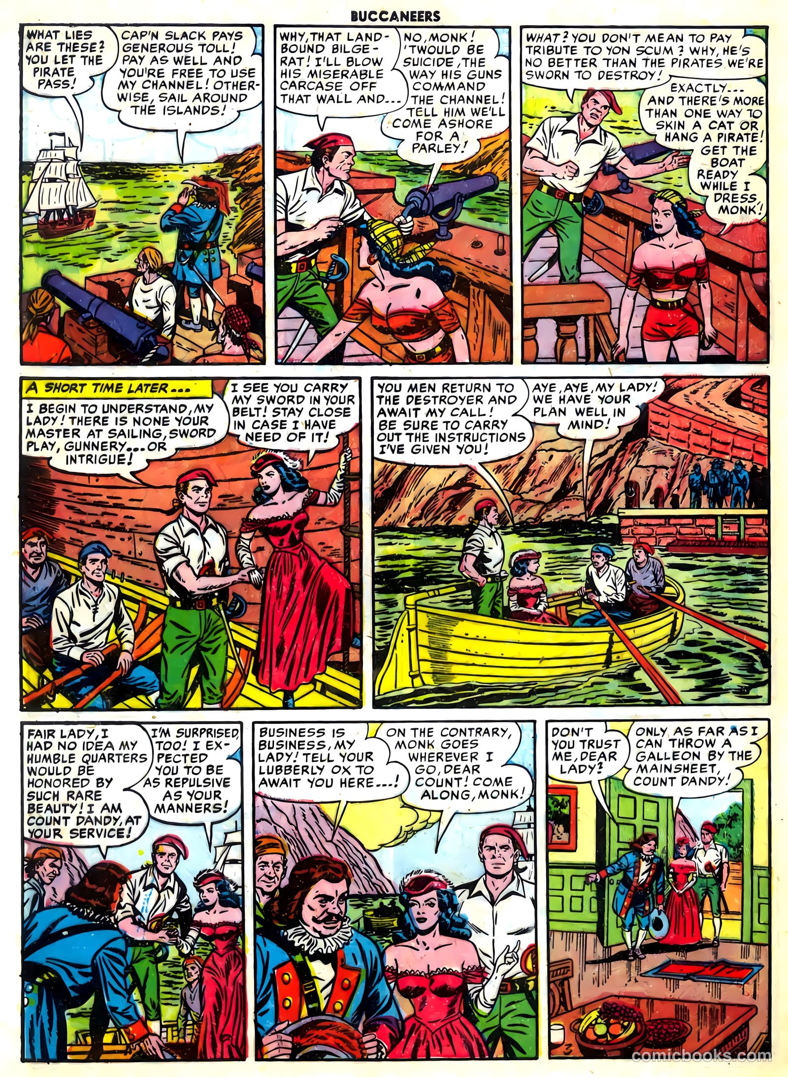 Buccaneers #27 (1951) — page 44 of 52