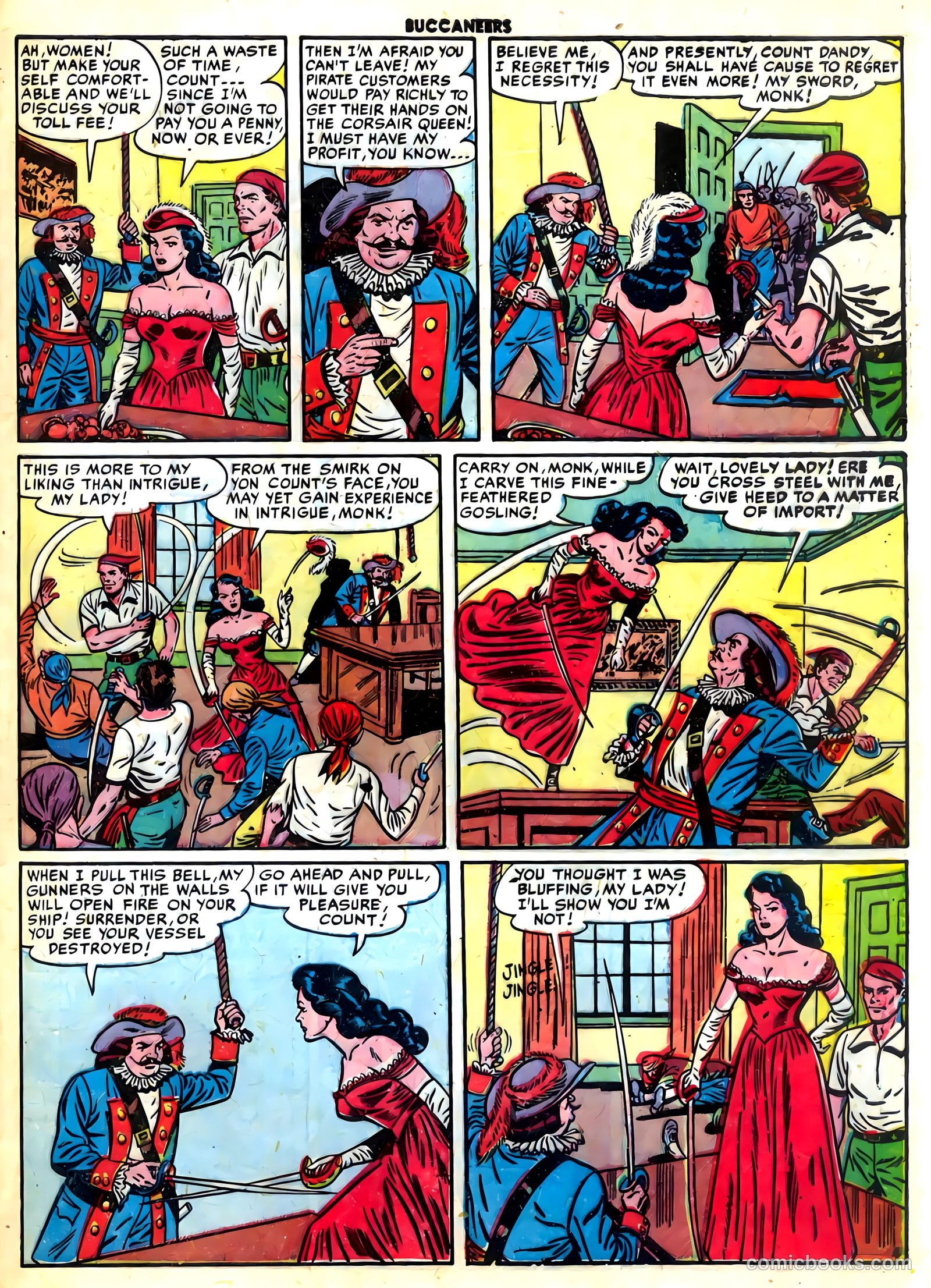 Buccaneers #27 (1951) — page 45 of 52