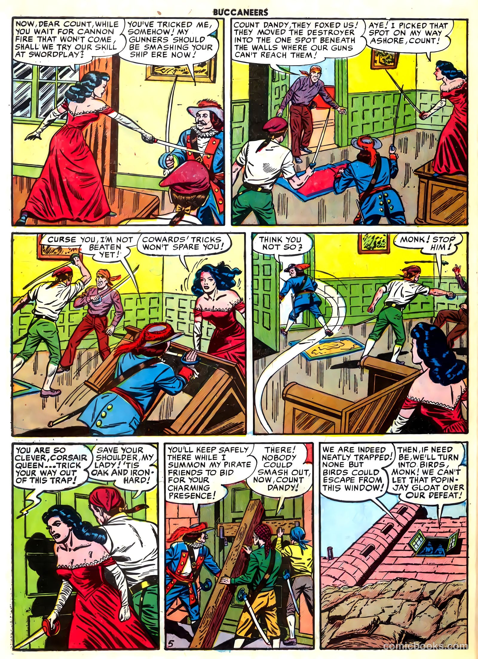 Buccaneers #27 (1951) — page 46 of 52