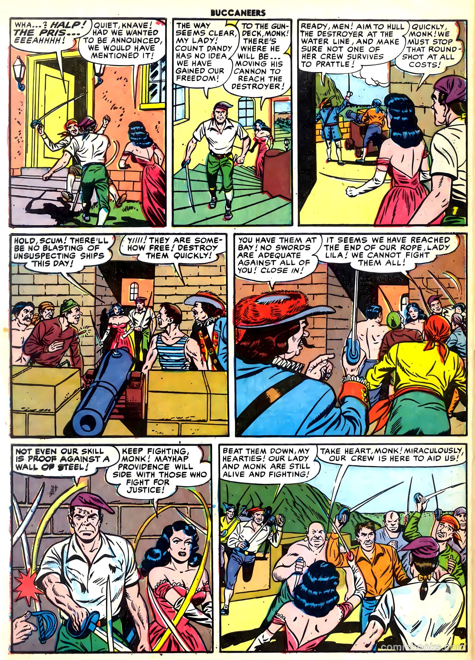 Buccaneers #27 (1951) — page 48 of 52