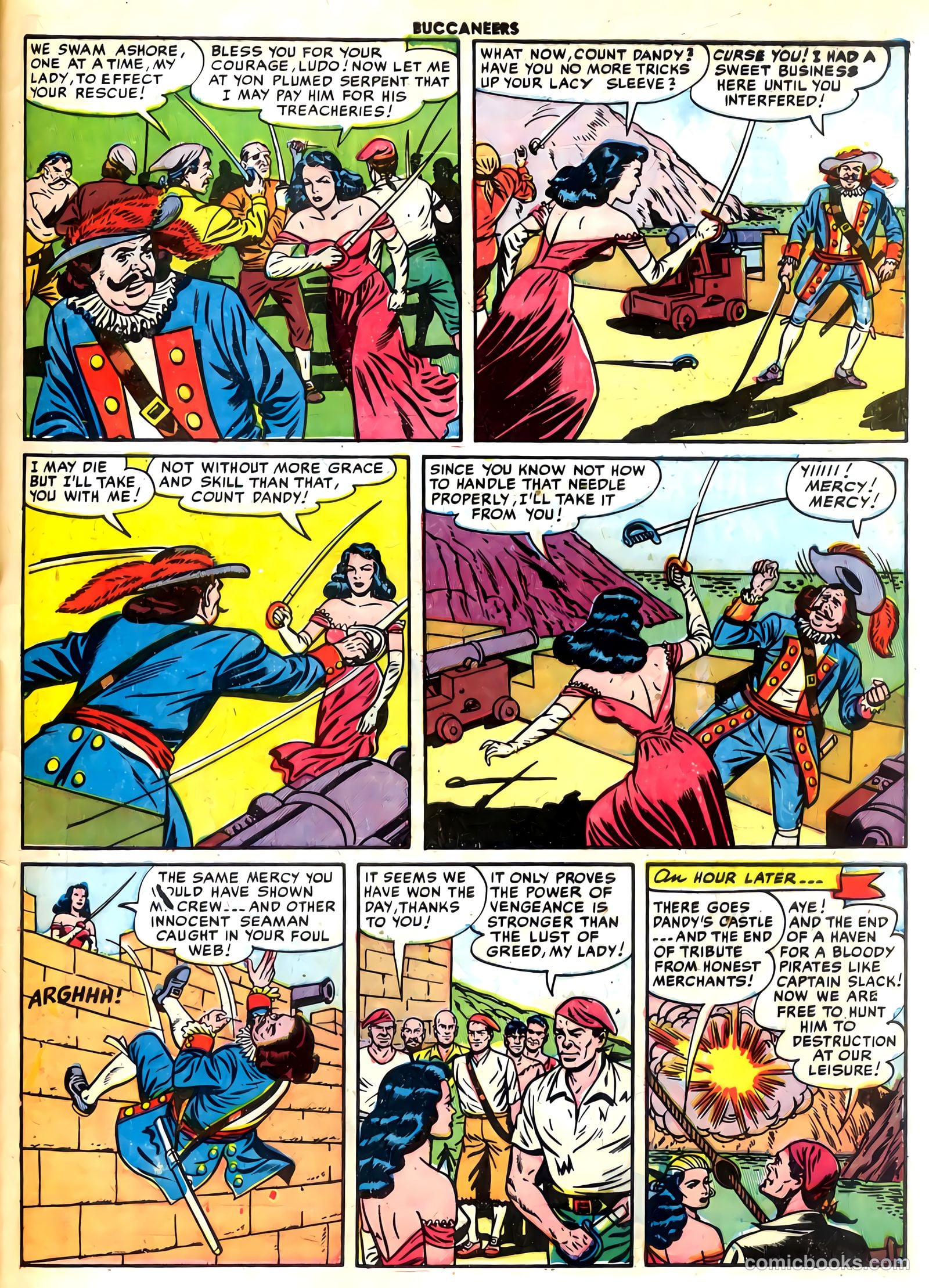 Buccaneers #27 (1951) — page 49 of 52