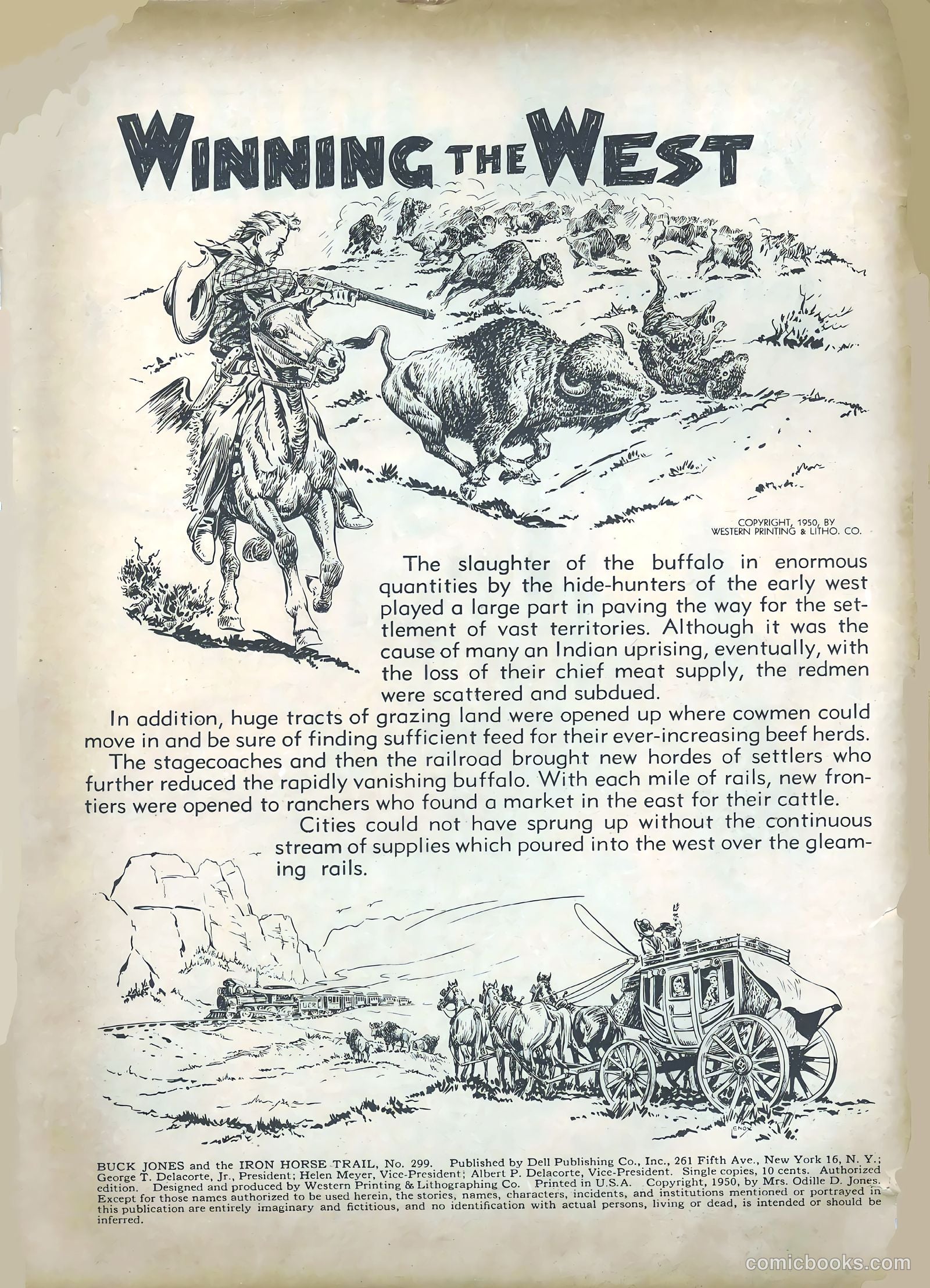 Buck Jones #1 (1950) — page 2 of 52