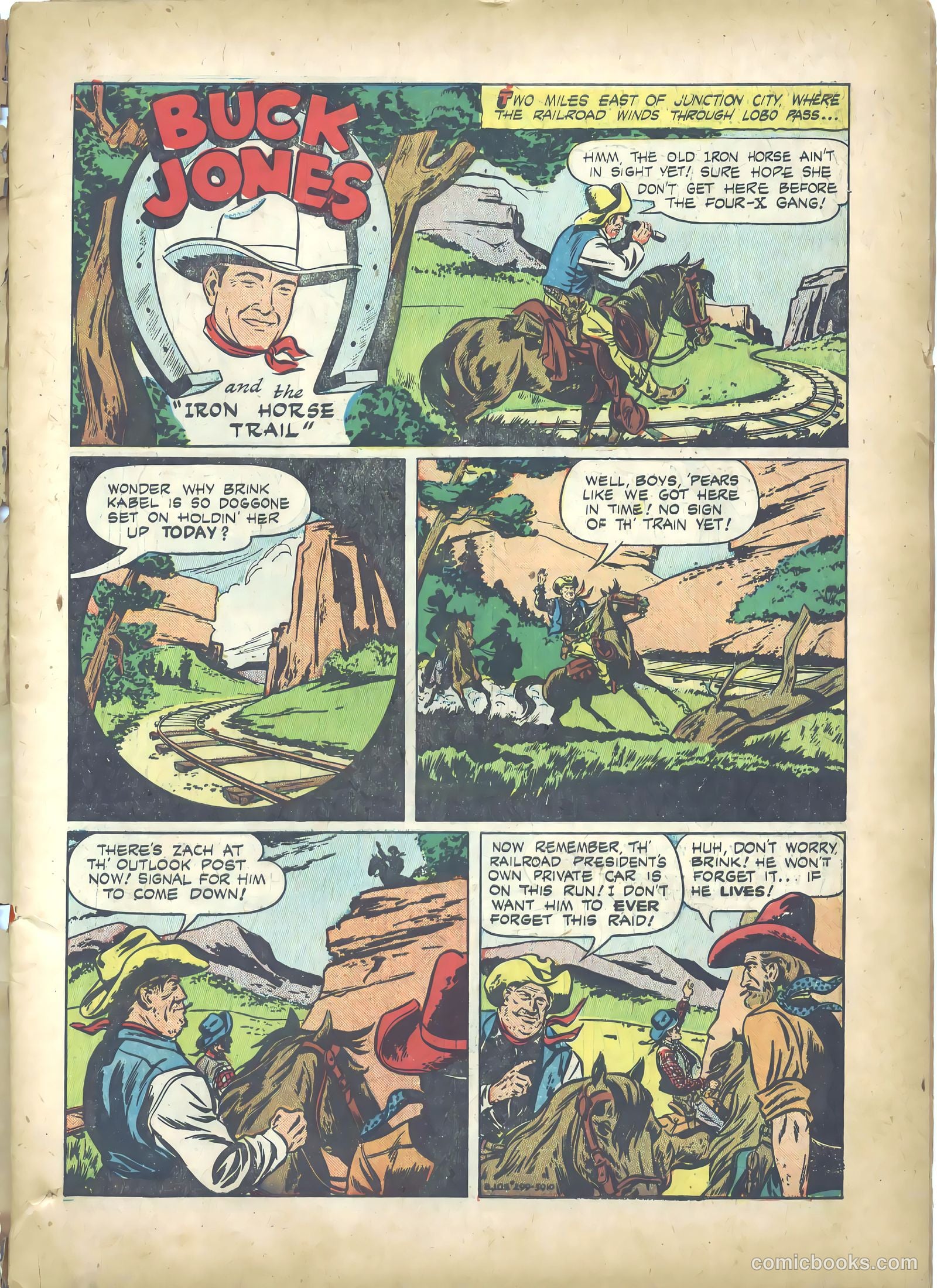 Buck Jones #1 (1950) — page 3 of 52