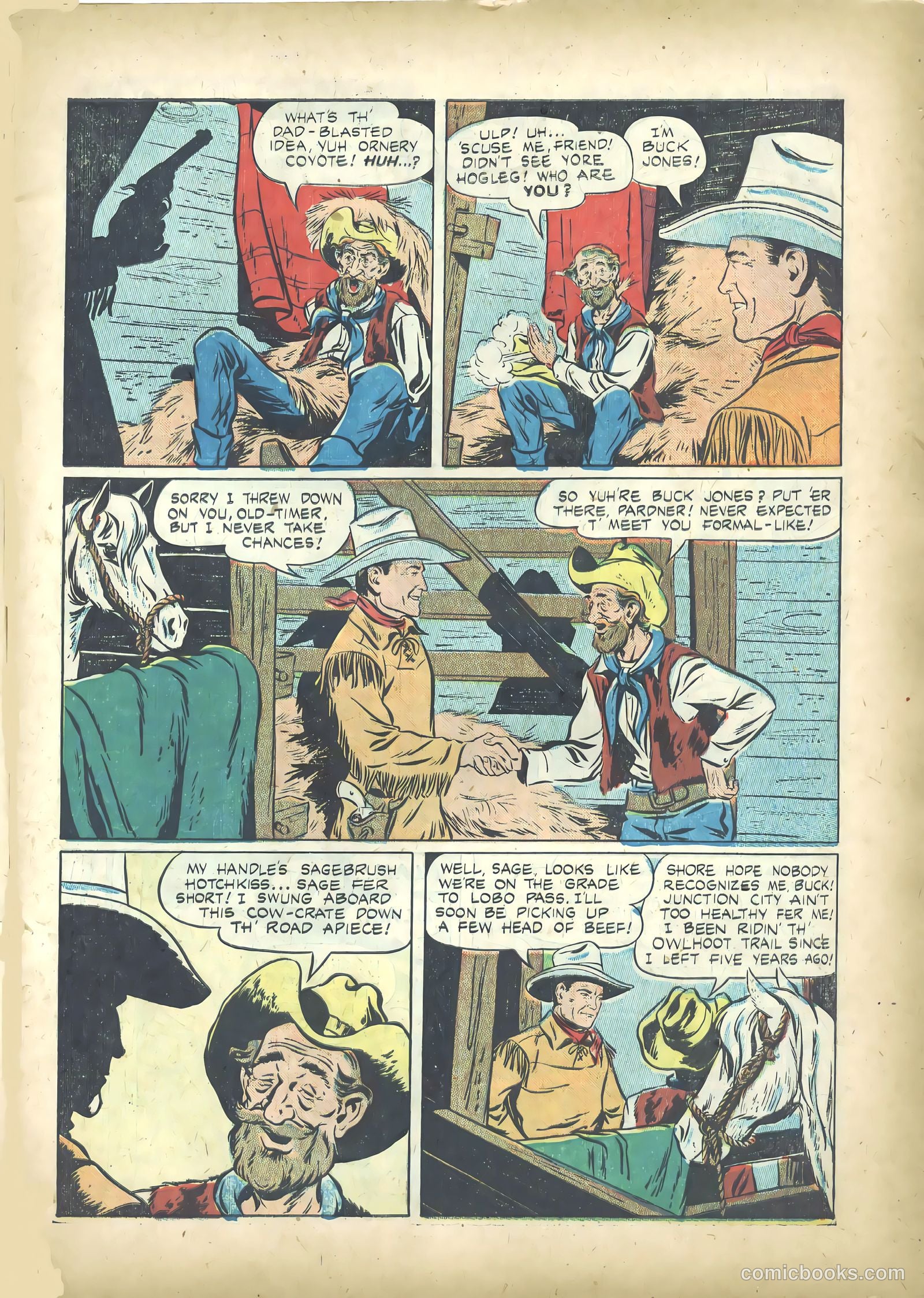 Buck Jones #1 (1950) — page 5 of 52
