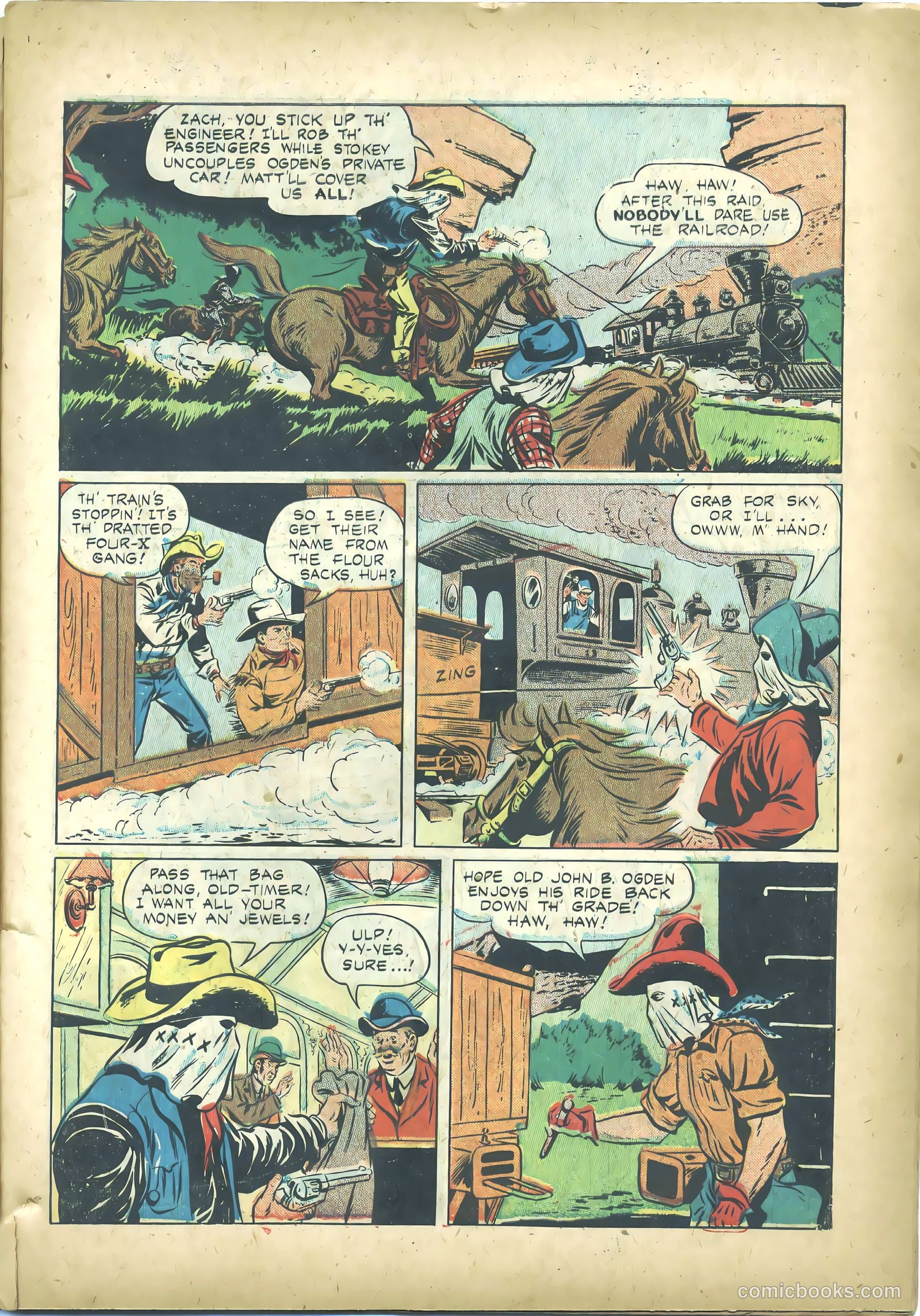 Buck Jones #1 (1950) — page 7 of 52