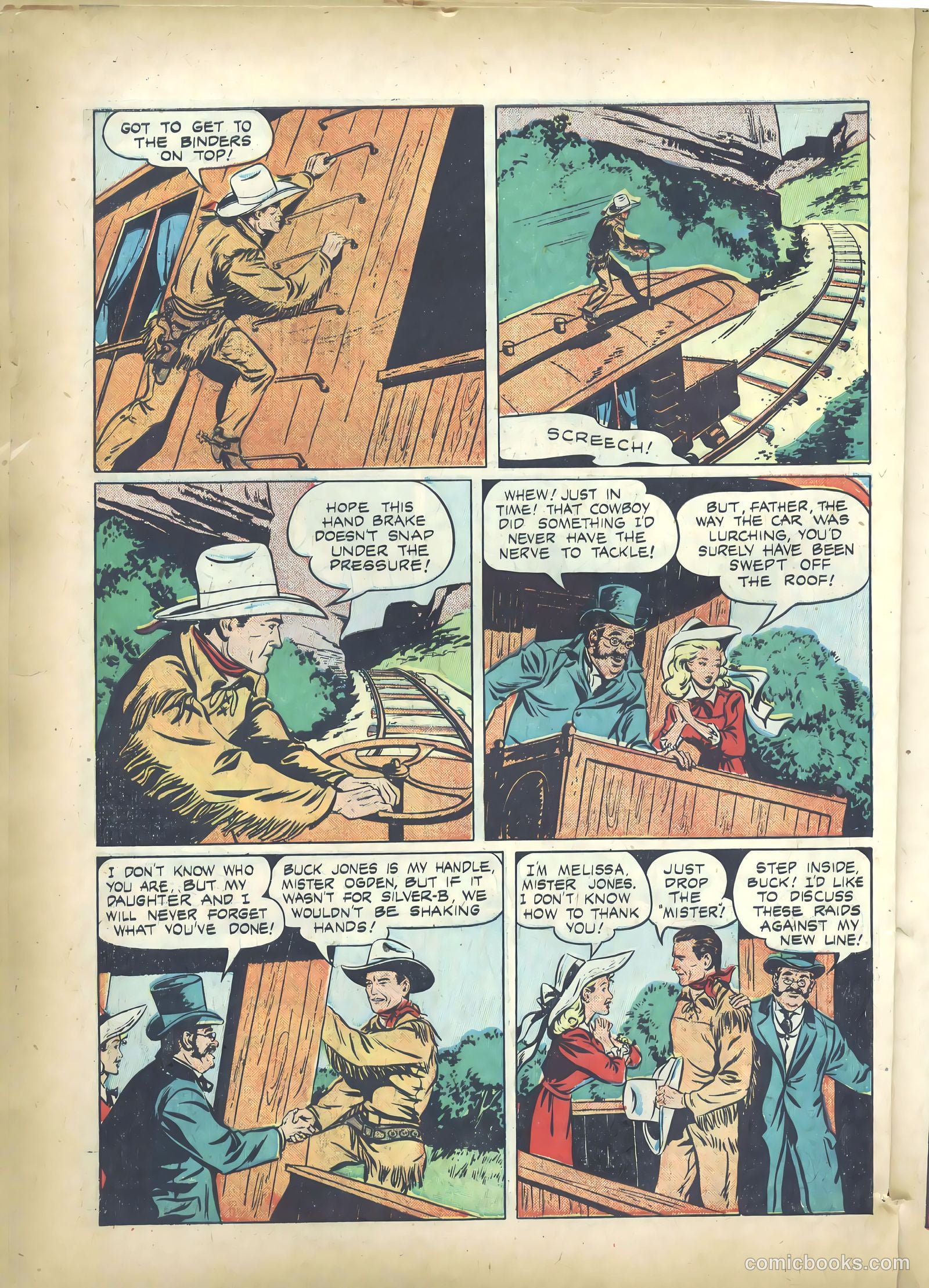 Buck Jones #1 (1950) — page 10 of 52