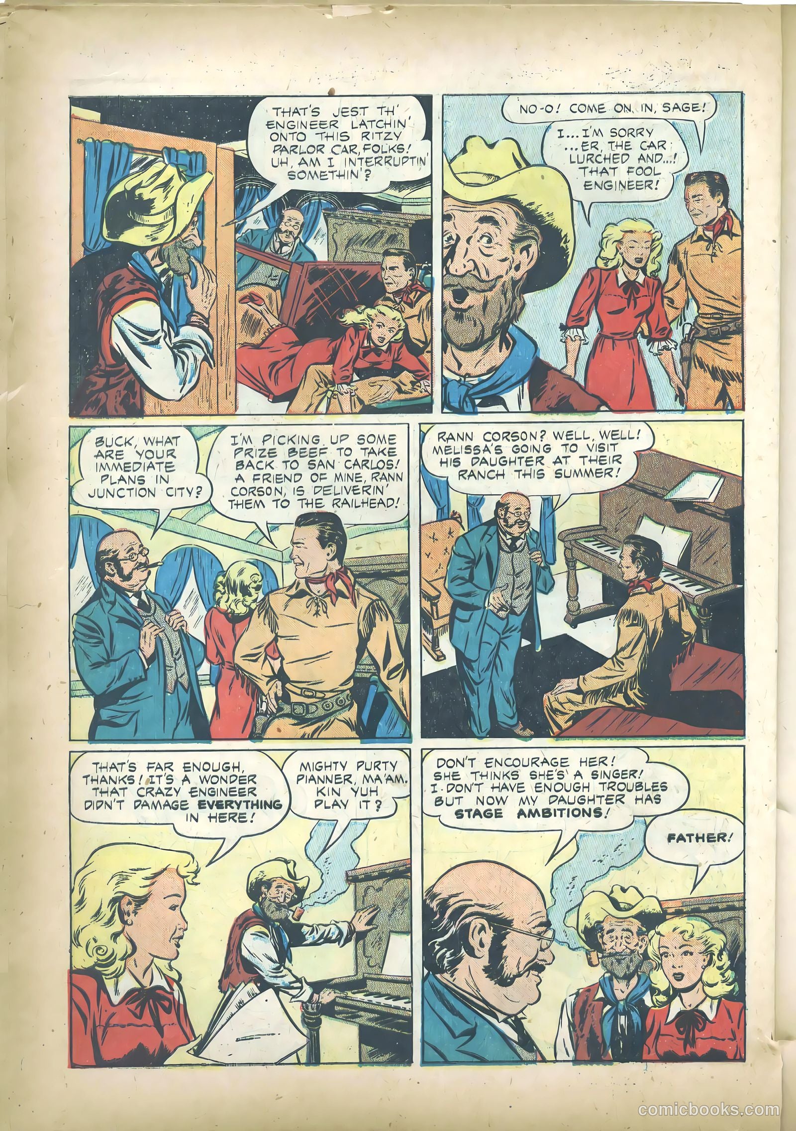 Buck Jones #1 (1950) — page 12 of 52