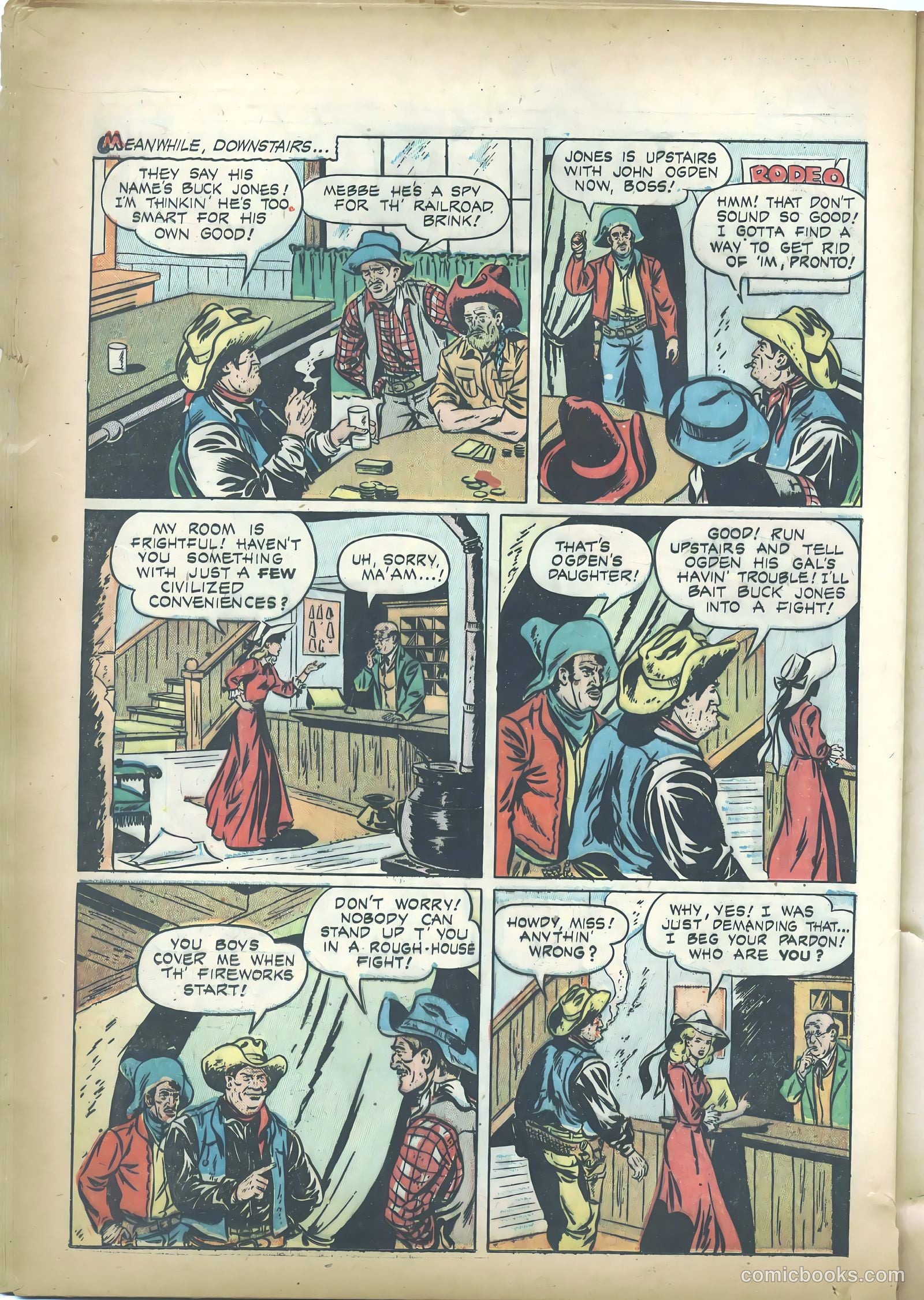 Buck Jones #1 (1950) — page 16 of 52