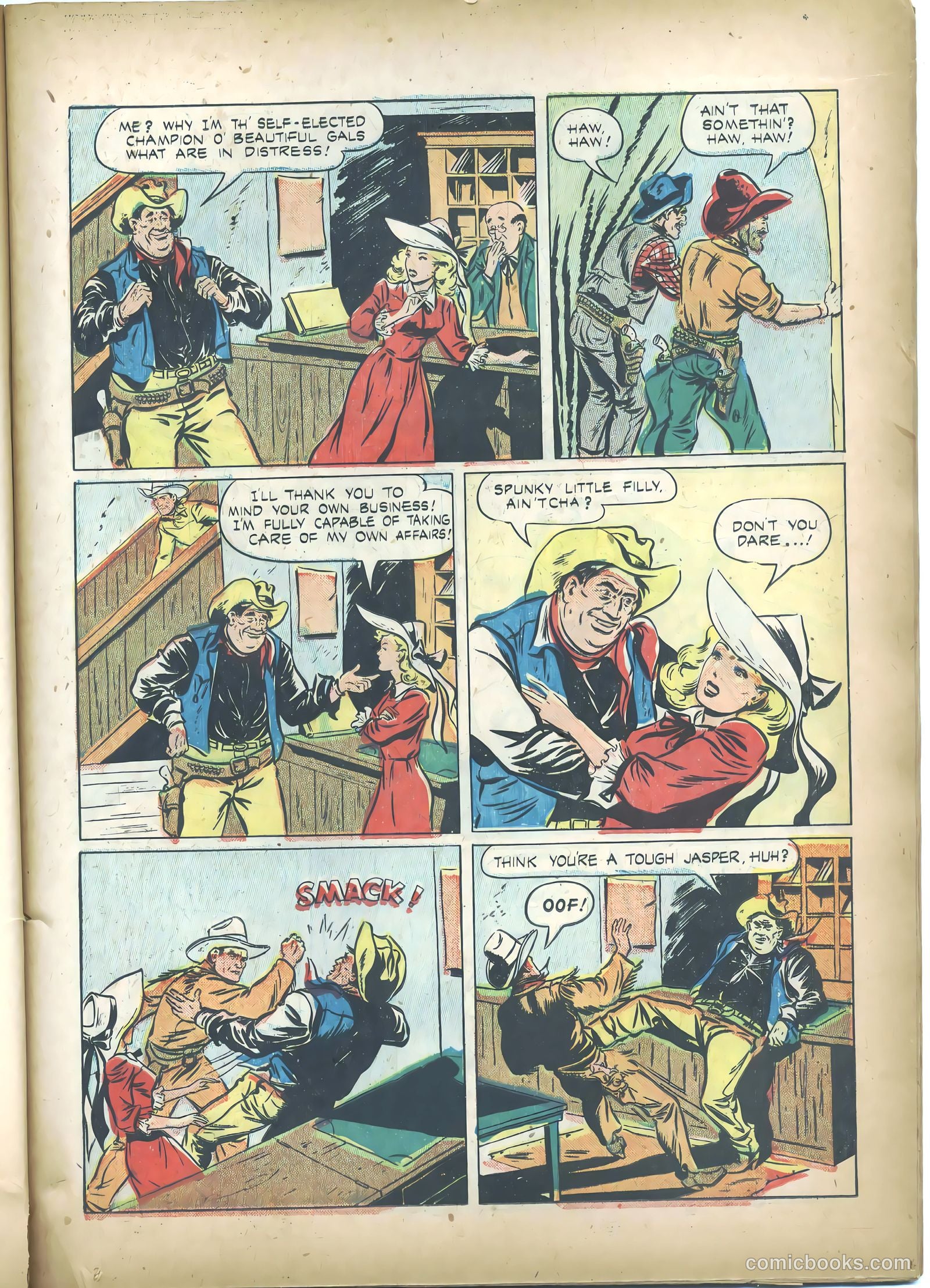 Buck Jones #1 (1950) — page 17 of 52