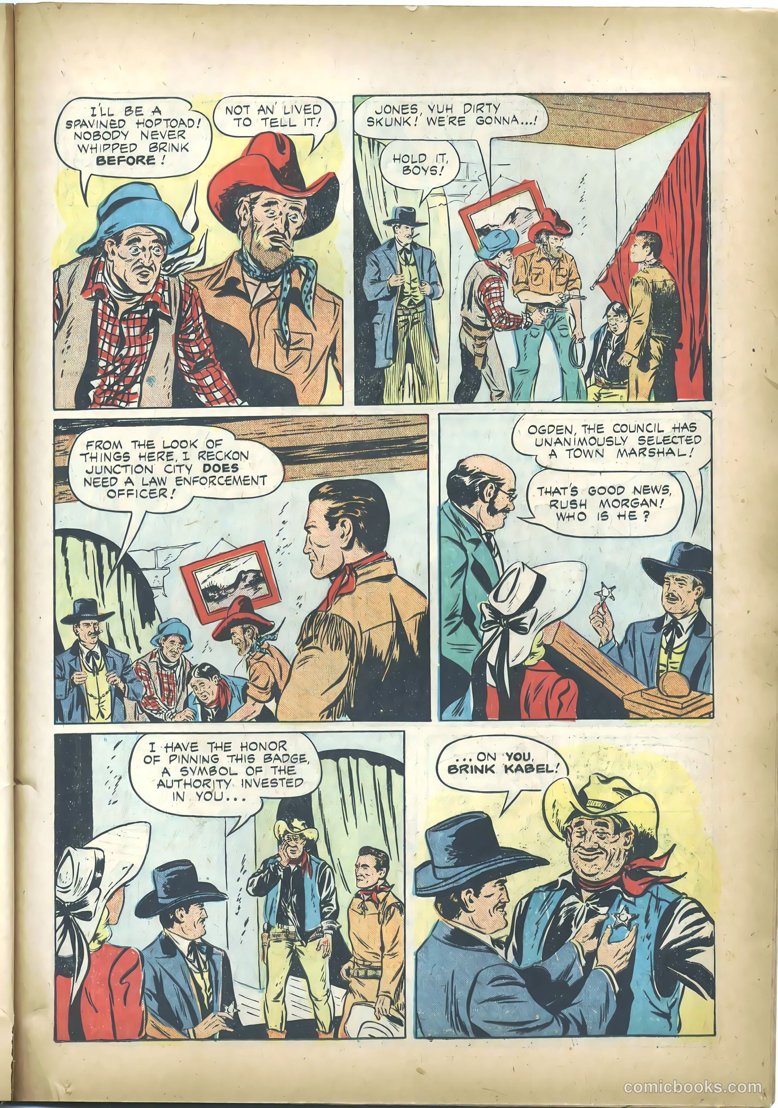 Buck Jones #1 (1950) — page 19 of 52