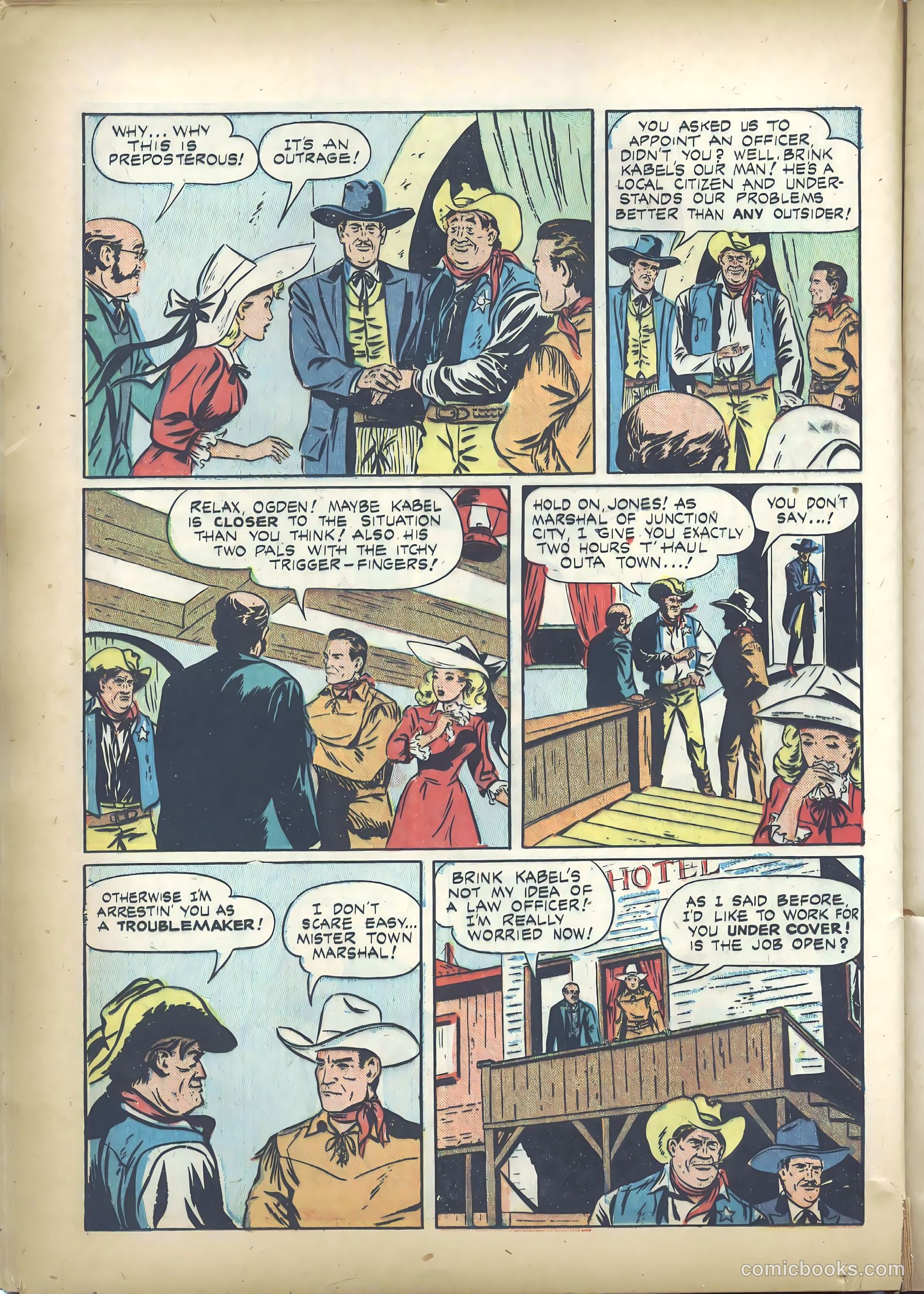Buck Jones #1 (1950) — page 20 of 52