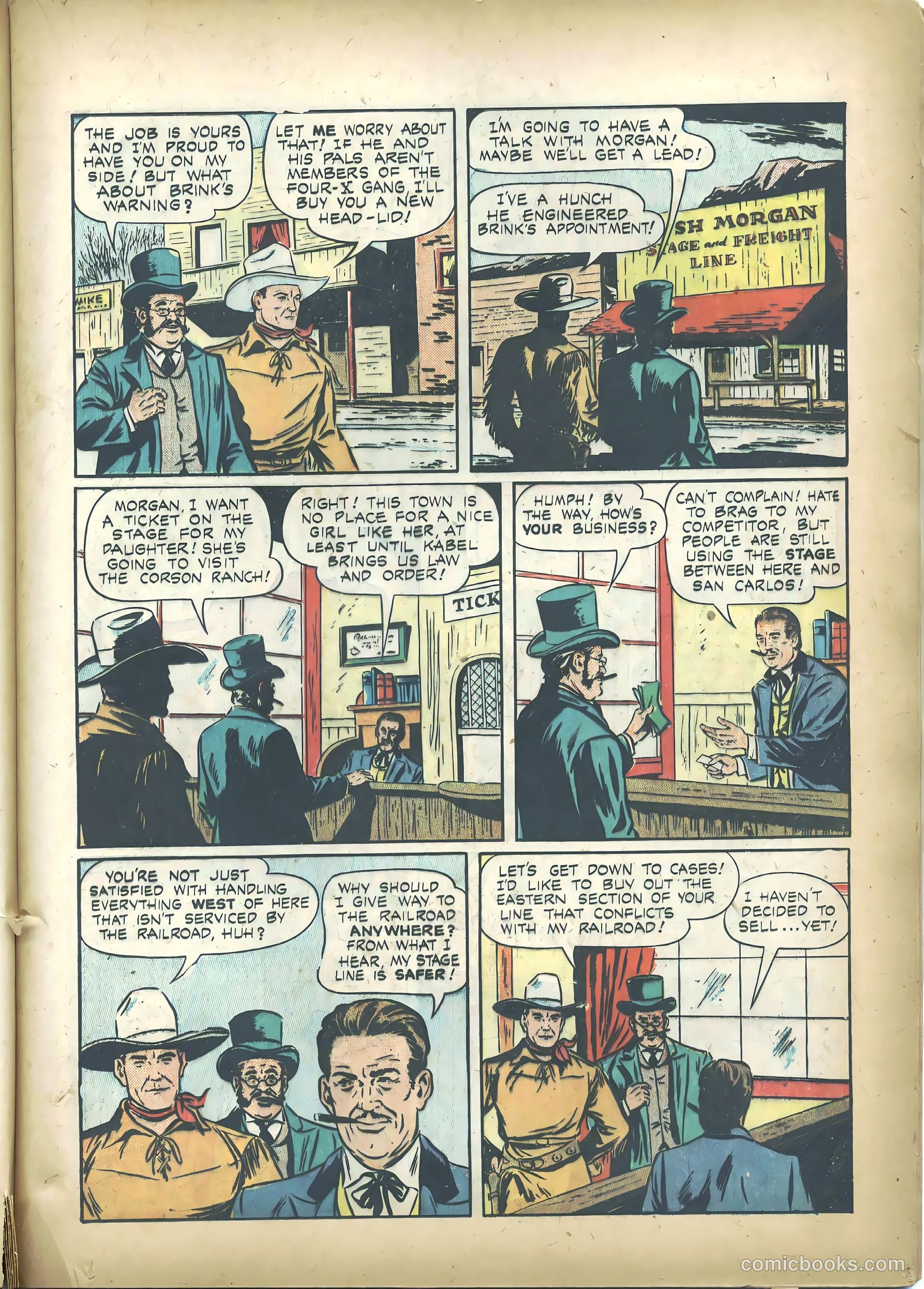 Buck Jones #1 (1950) — page 21 of 52
