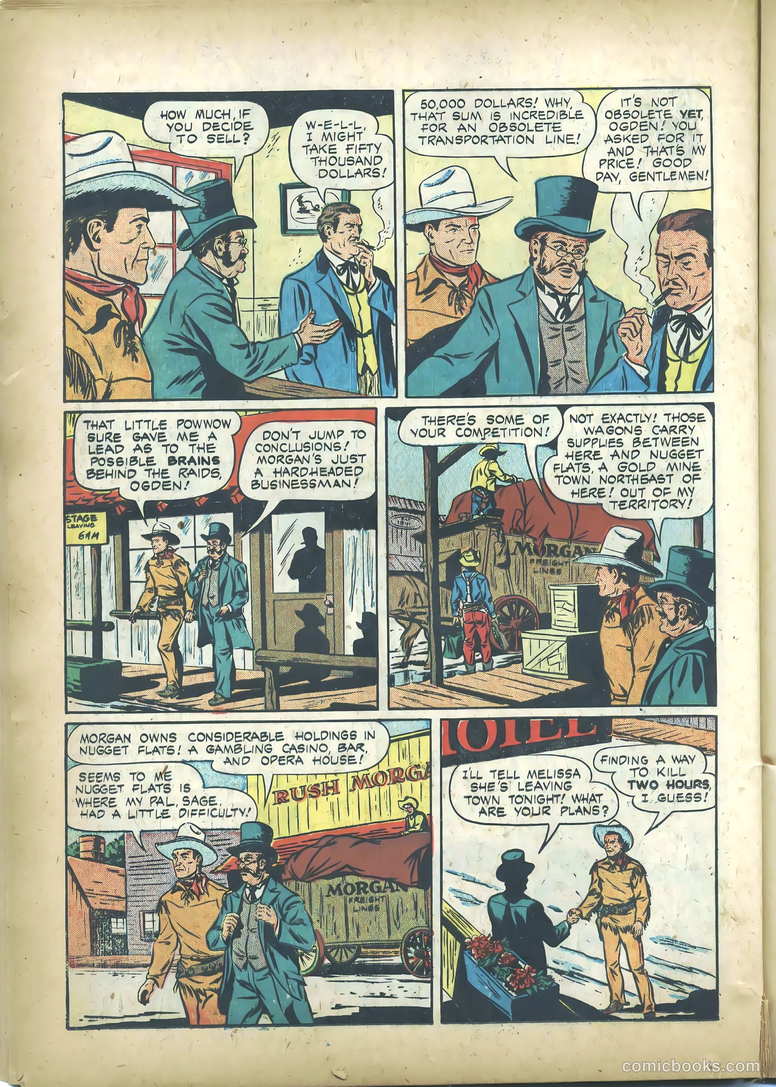 Buck Jones #1 (1950) — page 22 of 52