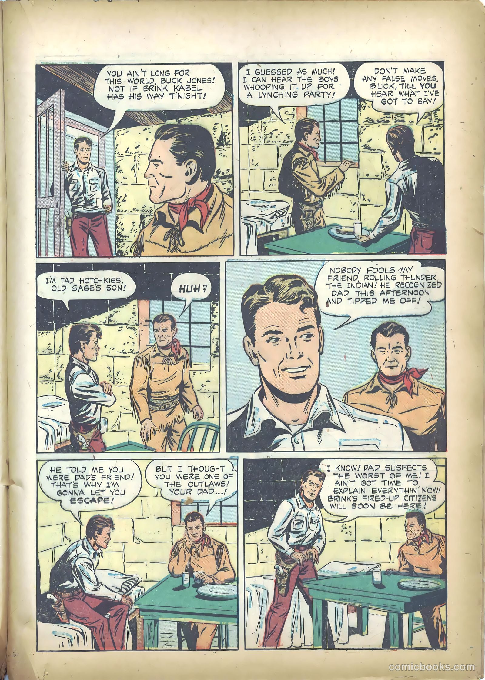 Buck Jones #1 (1950) — page 25 of 52