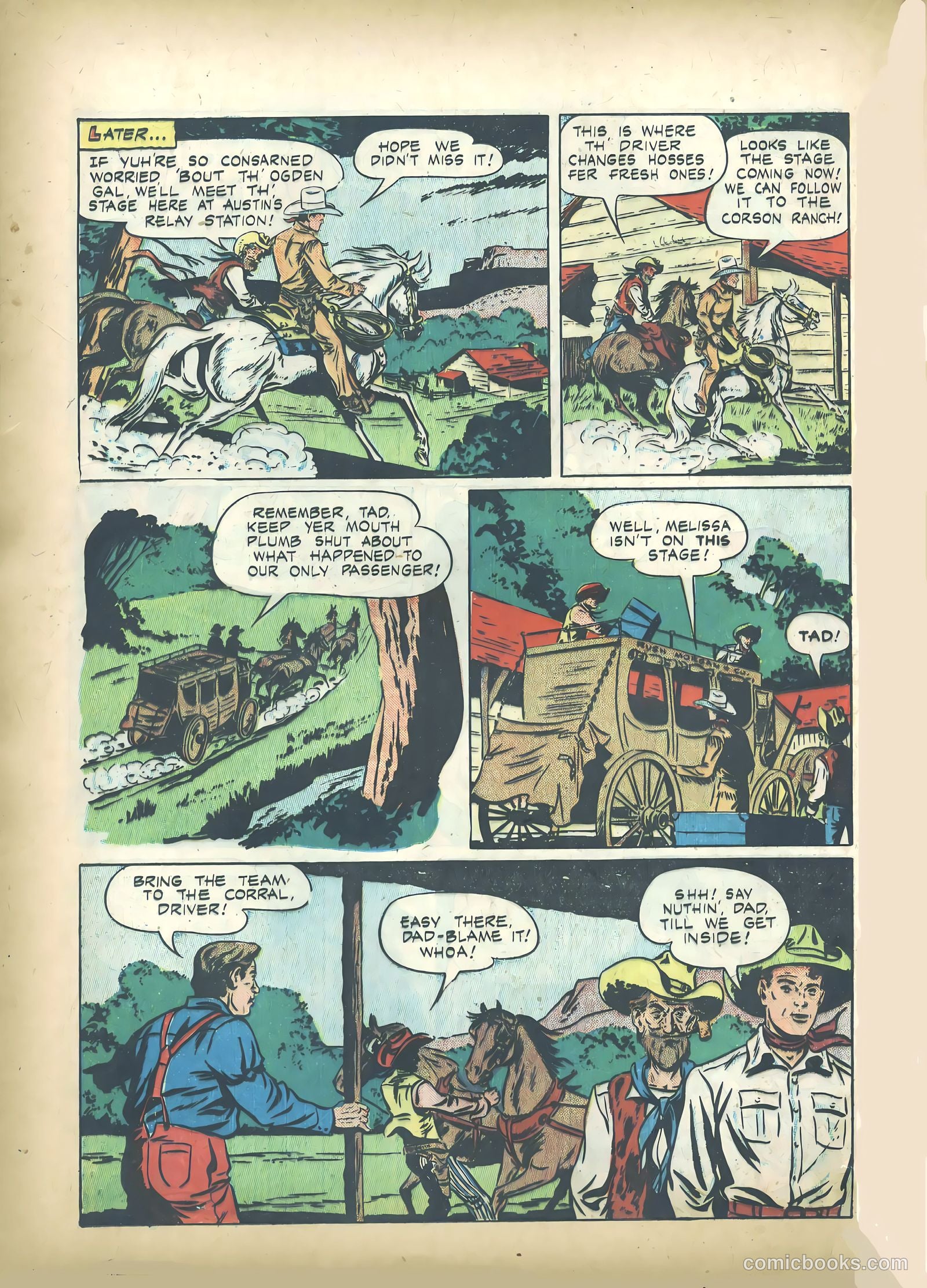 Buck Jones #1 (1950) — page 32 of 52