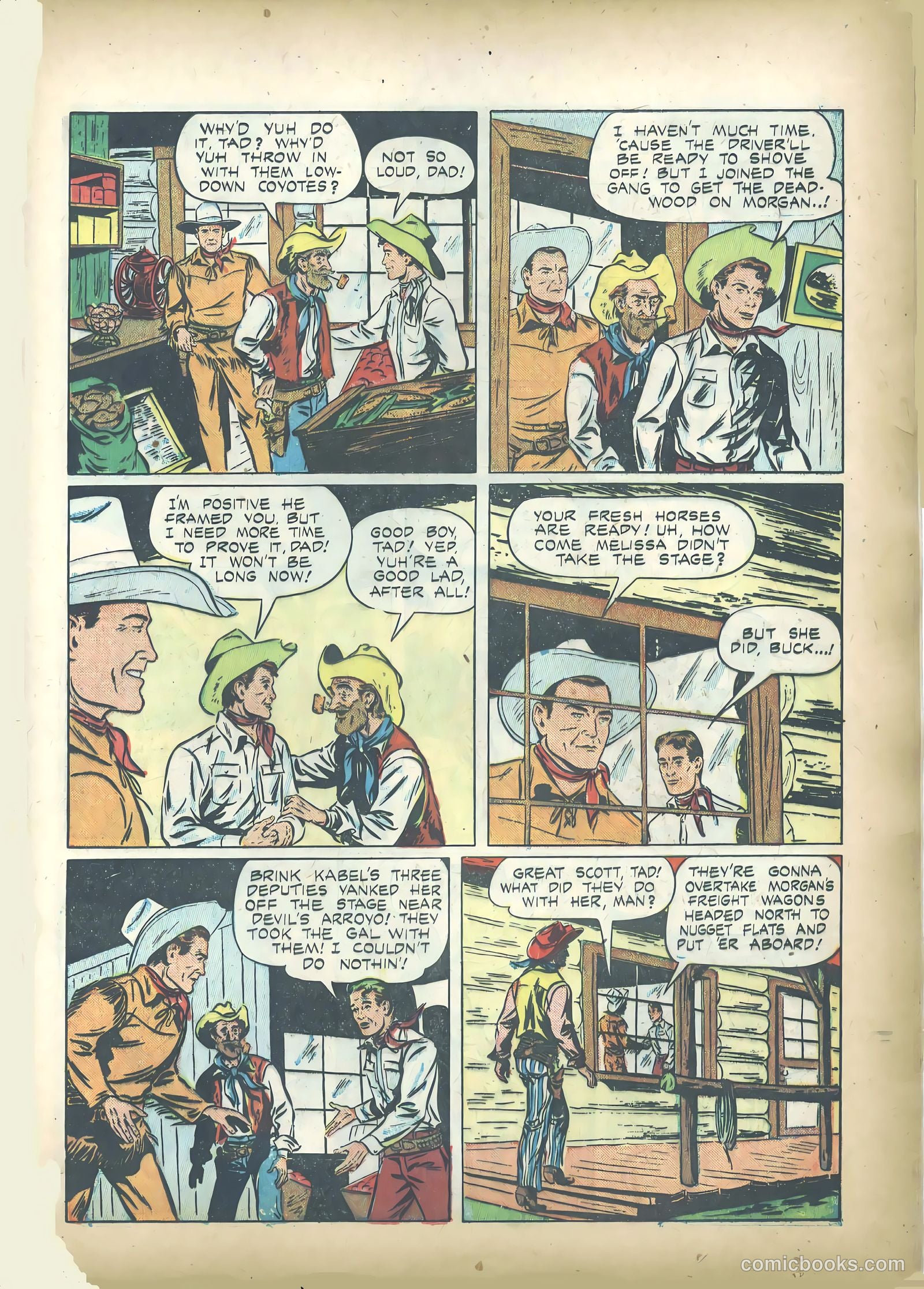 Buck Jones #1 (1950) — page 33 of 52