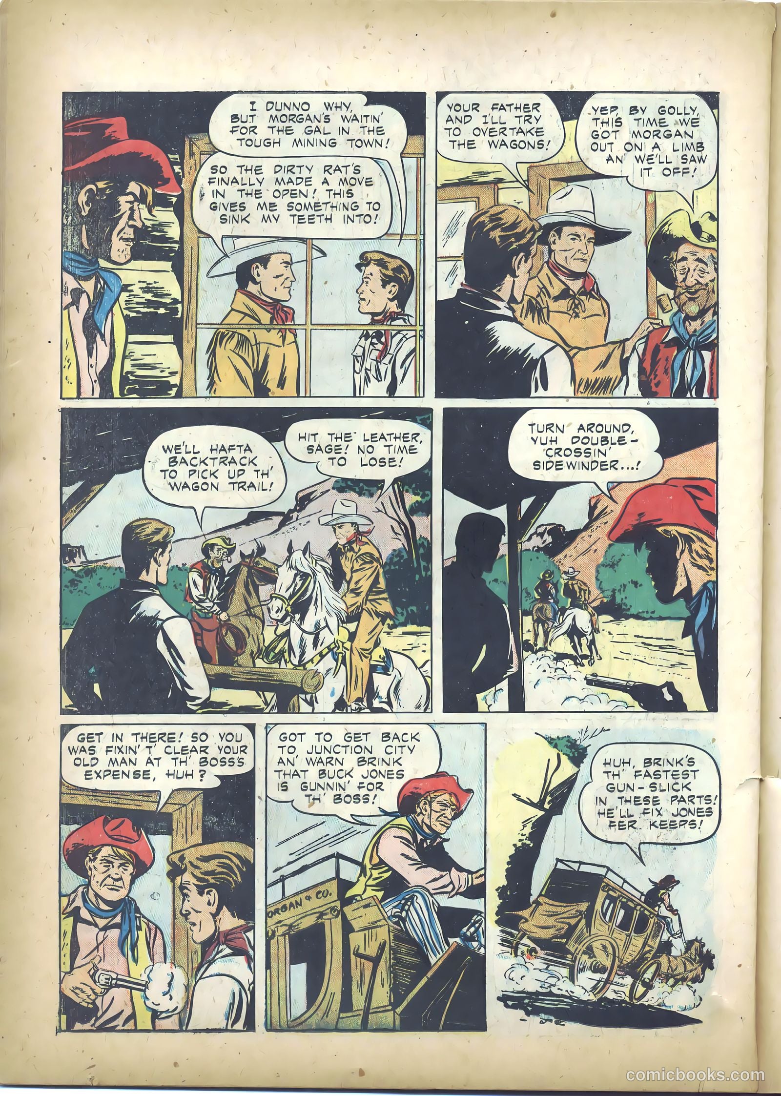 Buck Jones #1 (1950) — page 34 of 52
