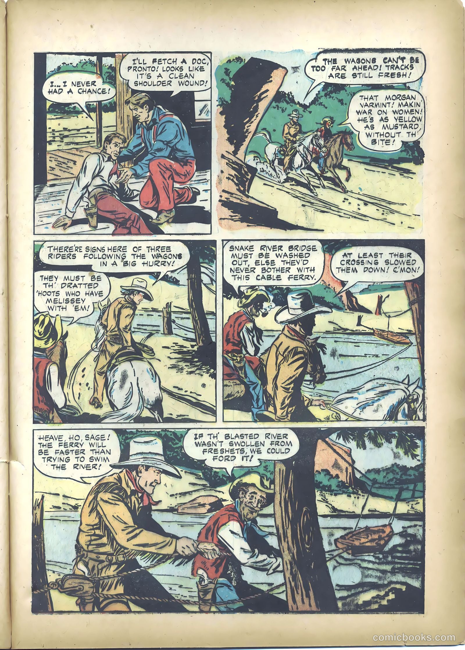 Buck Jones #1 (1950) — page 35 of 52