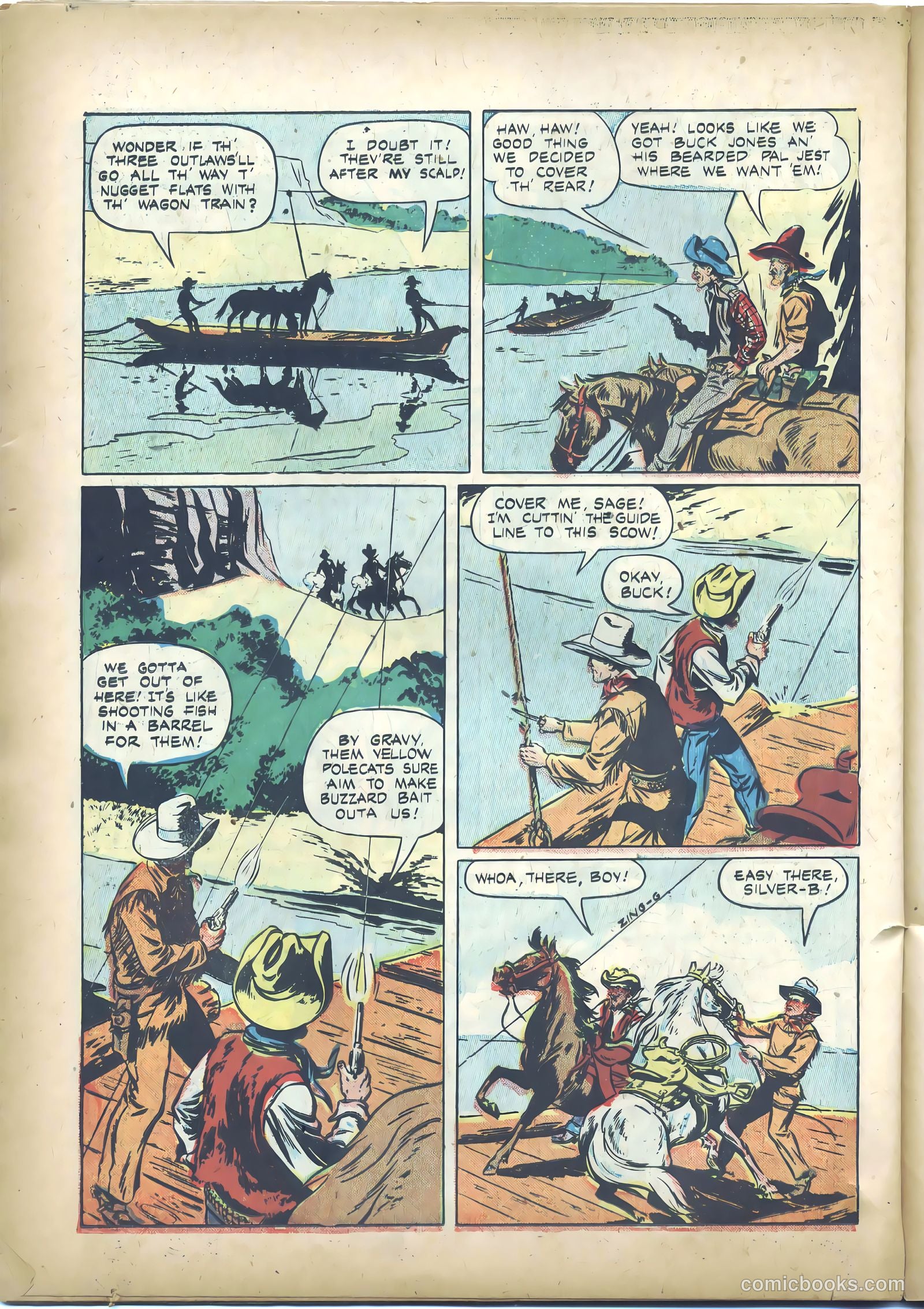 Buck Jones #1 (1950) — page 36 of 52